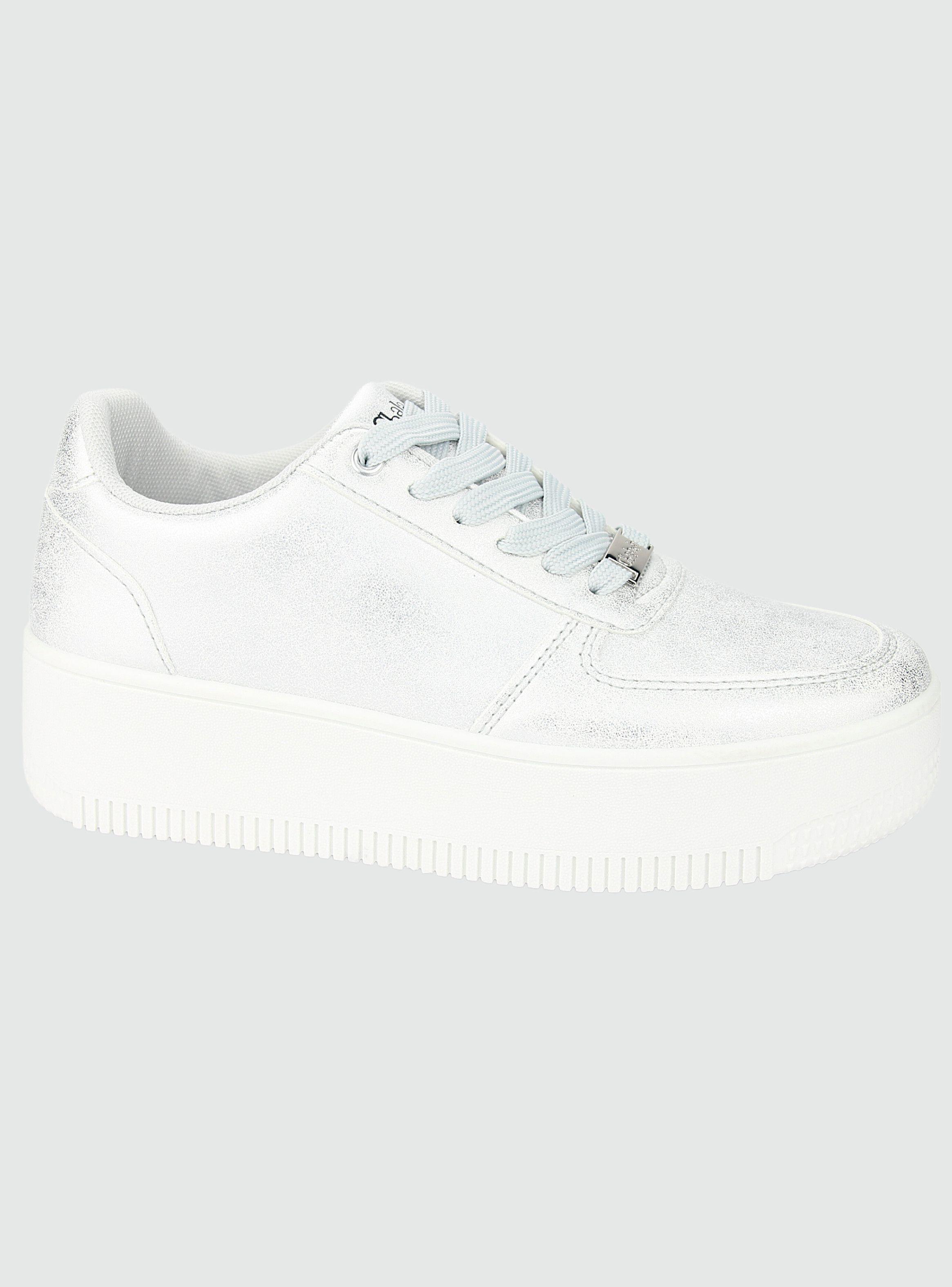 Zapatilla Chalada Mujer Metta-12 Plateado Urbano-0