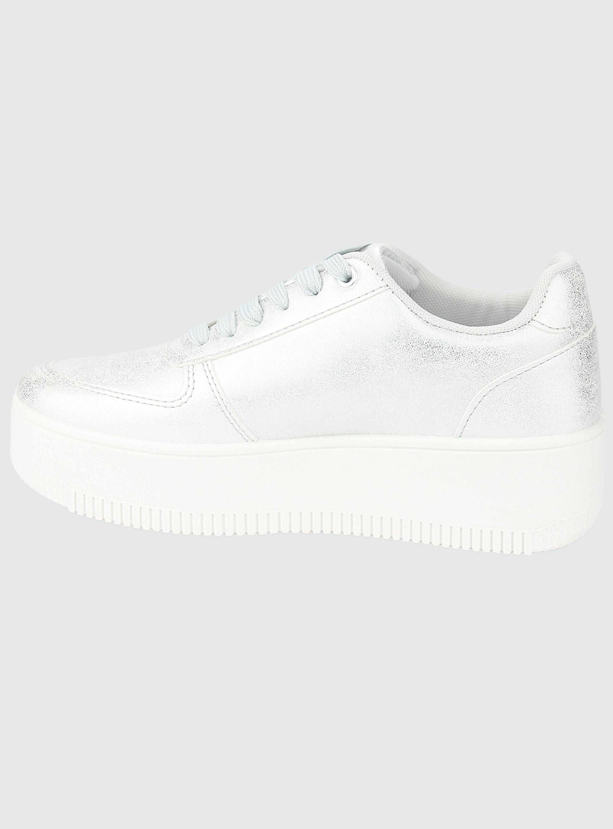 Zapatilla Chalada Mujer Metta-12 Plateado Urbano-1
