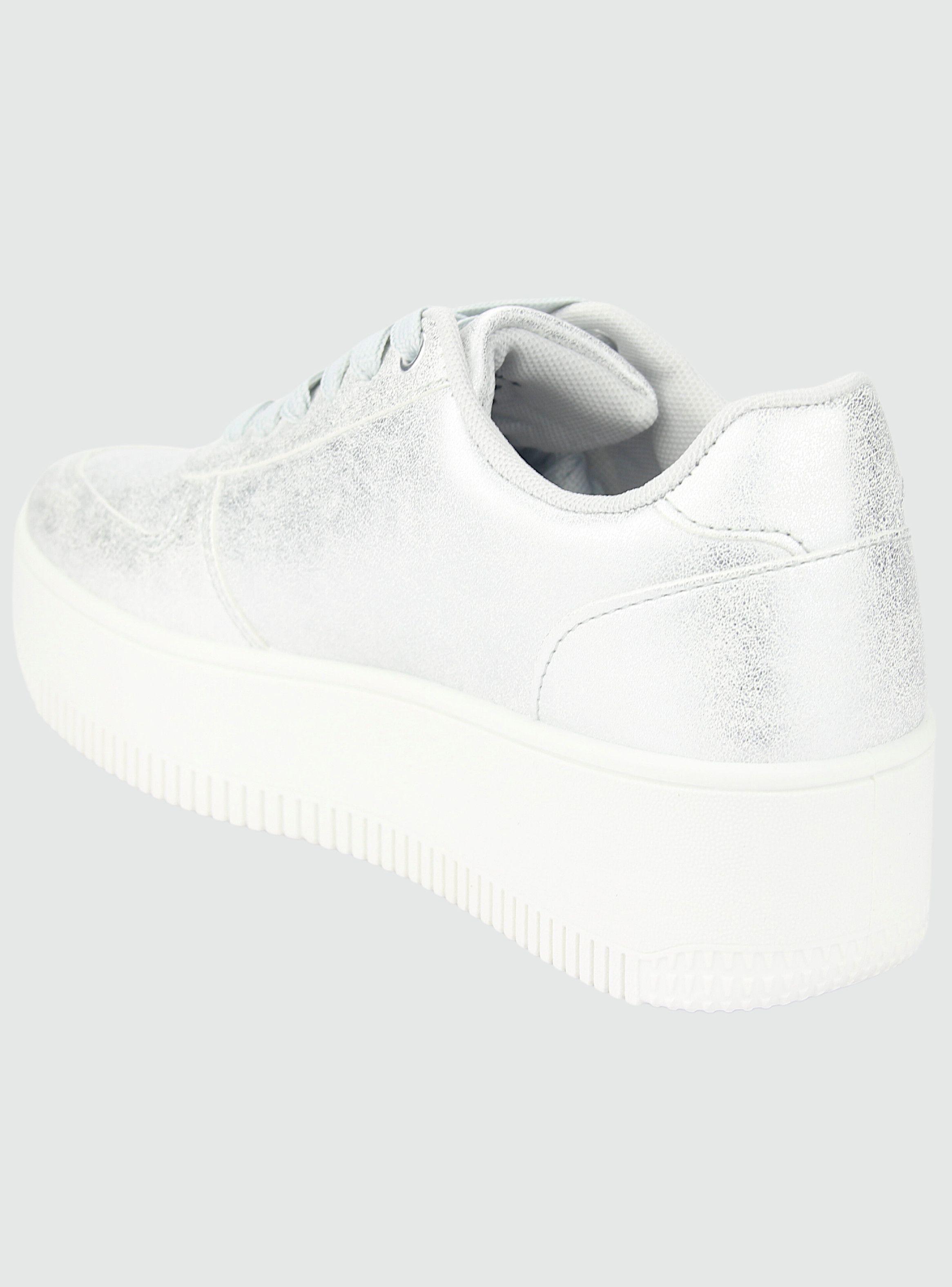 Zapatilla Chalada Mujer Metta-12 Plateado Urbano-3