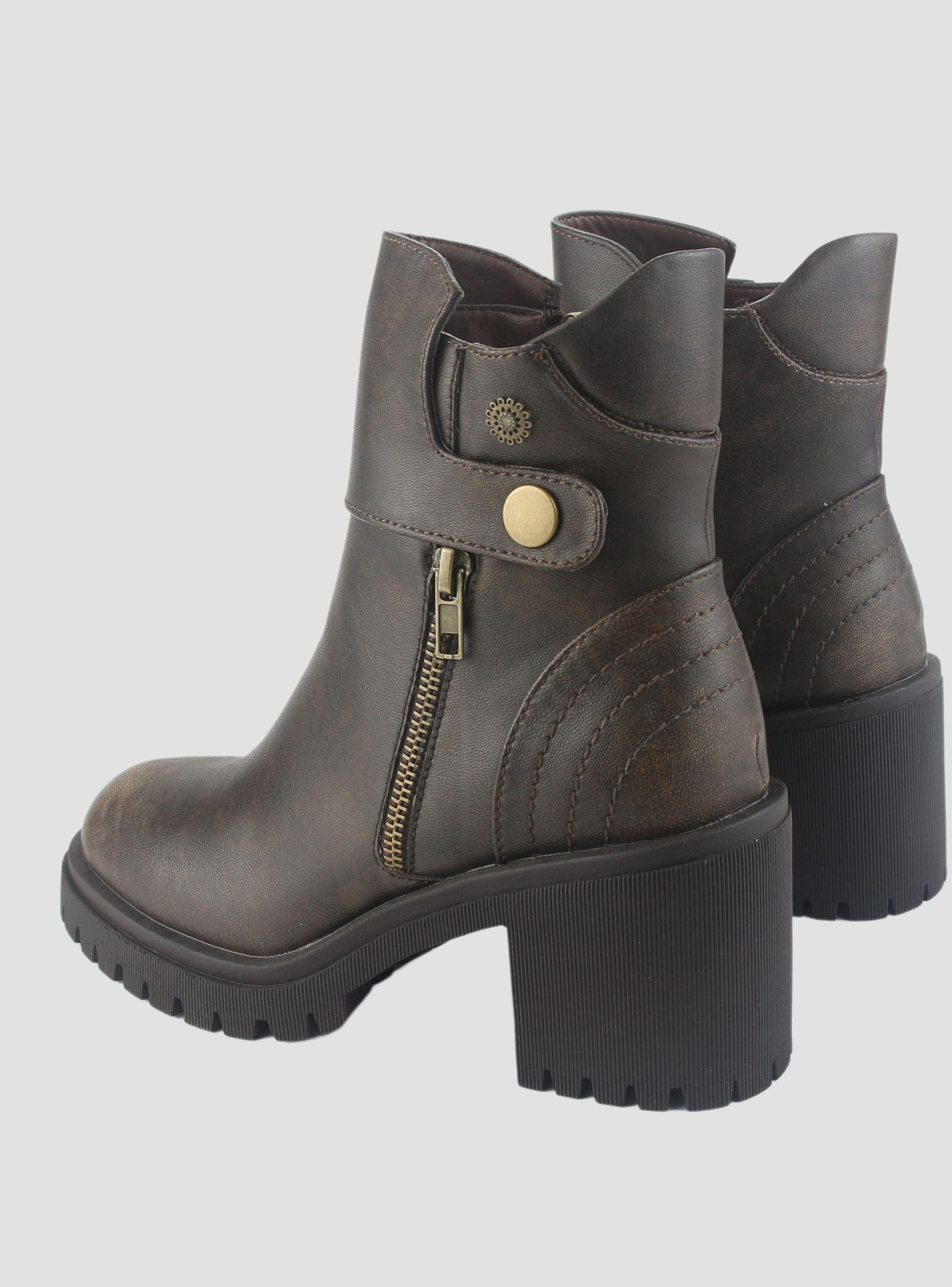 Botin Chalada Mujer Jordi-9 Café Casual-5