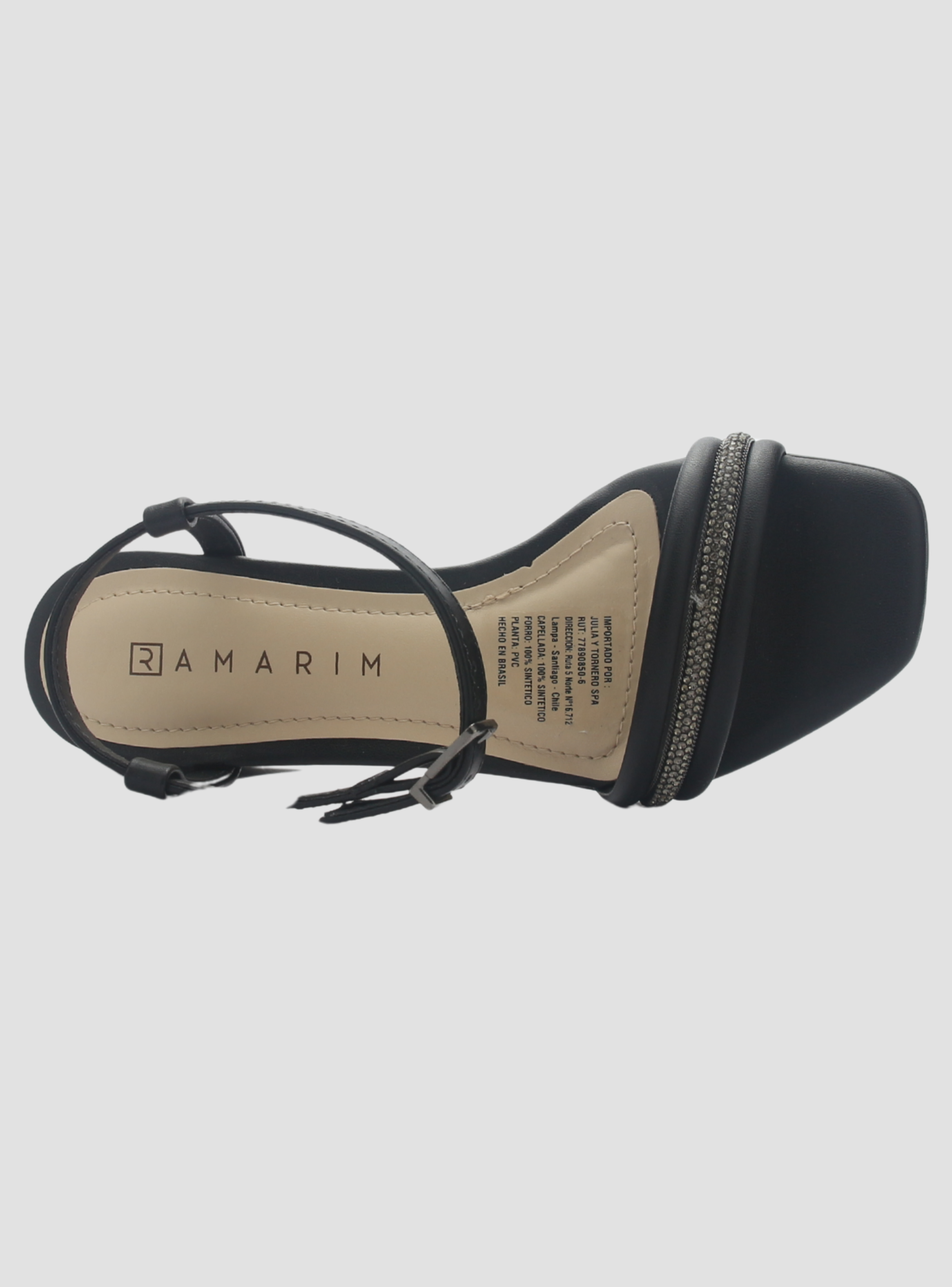 Sandalia Mujer Negro Ramarim 2530202 Casual-4