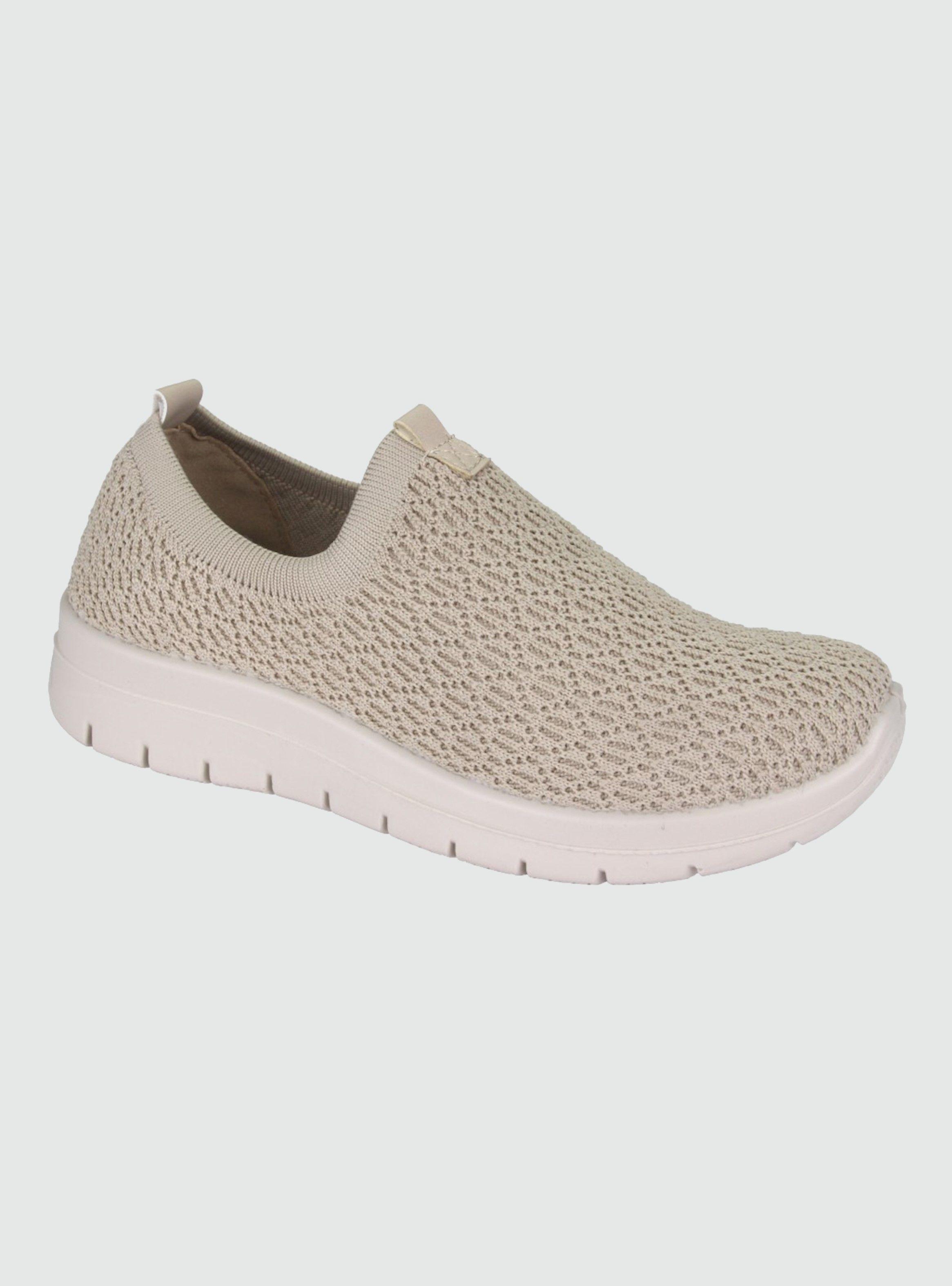 Zapatilla Chalada Mujer Finest-1 Beige Comfort-0
