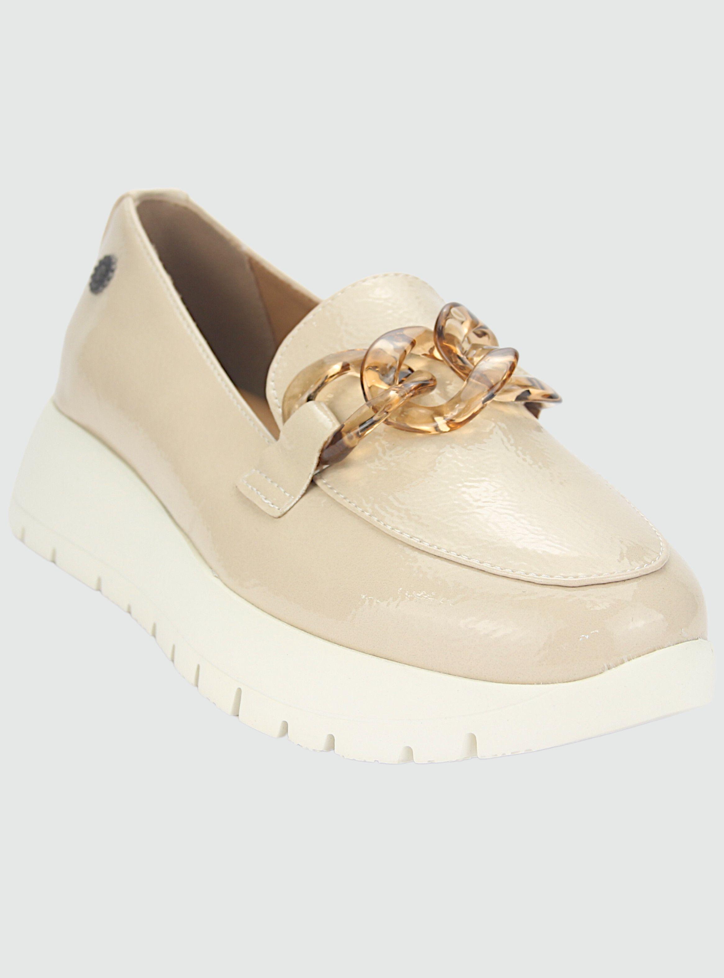 Mocasin Chalada Mujer Wonder-1 Beige Casual-2
