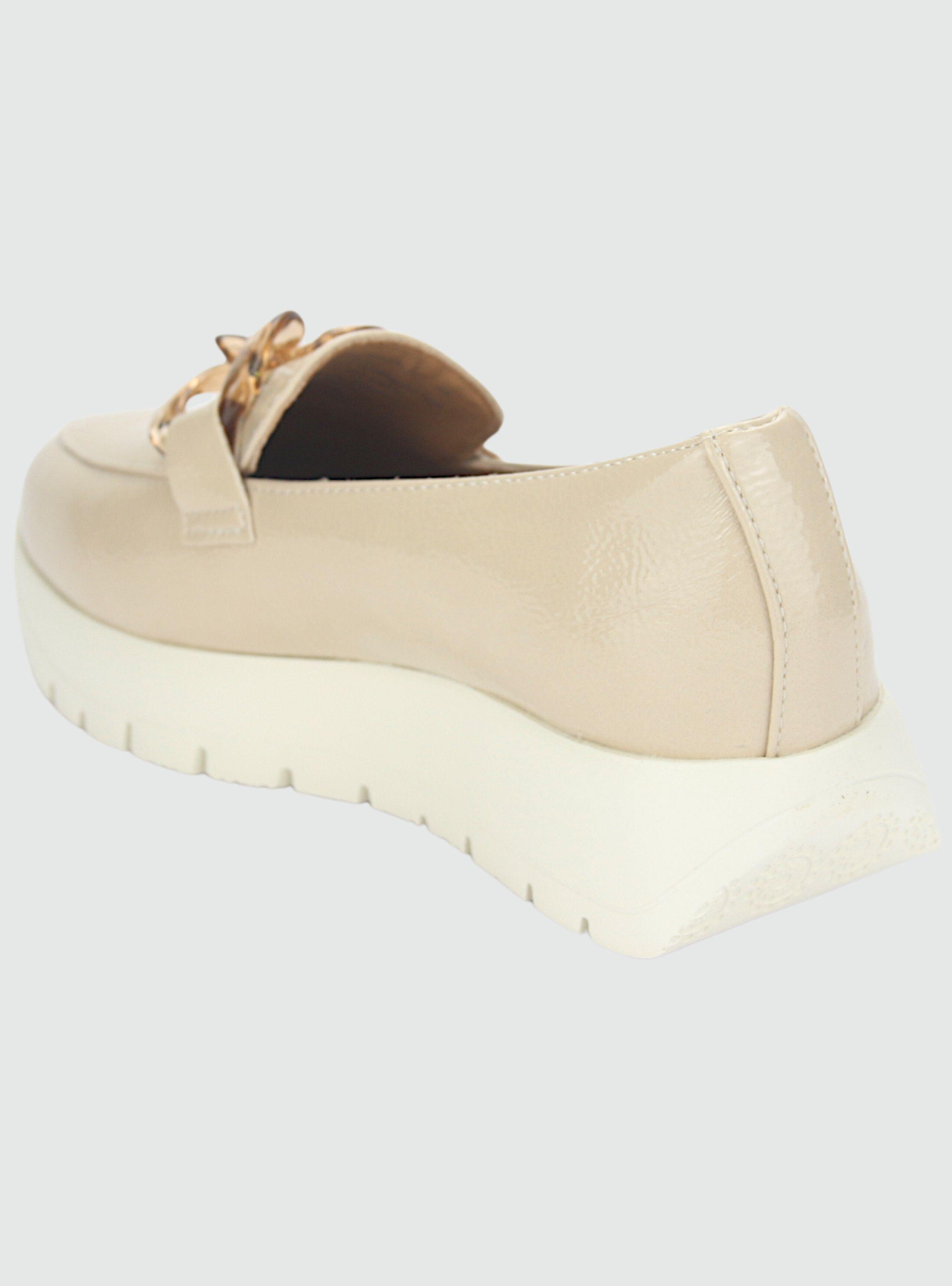 Mocasin Chalada Mujer Wonder-1 Beige Casual-3