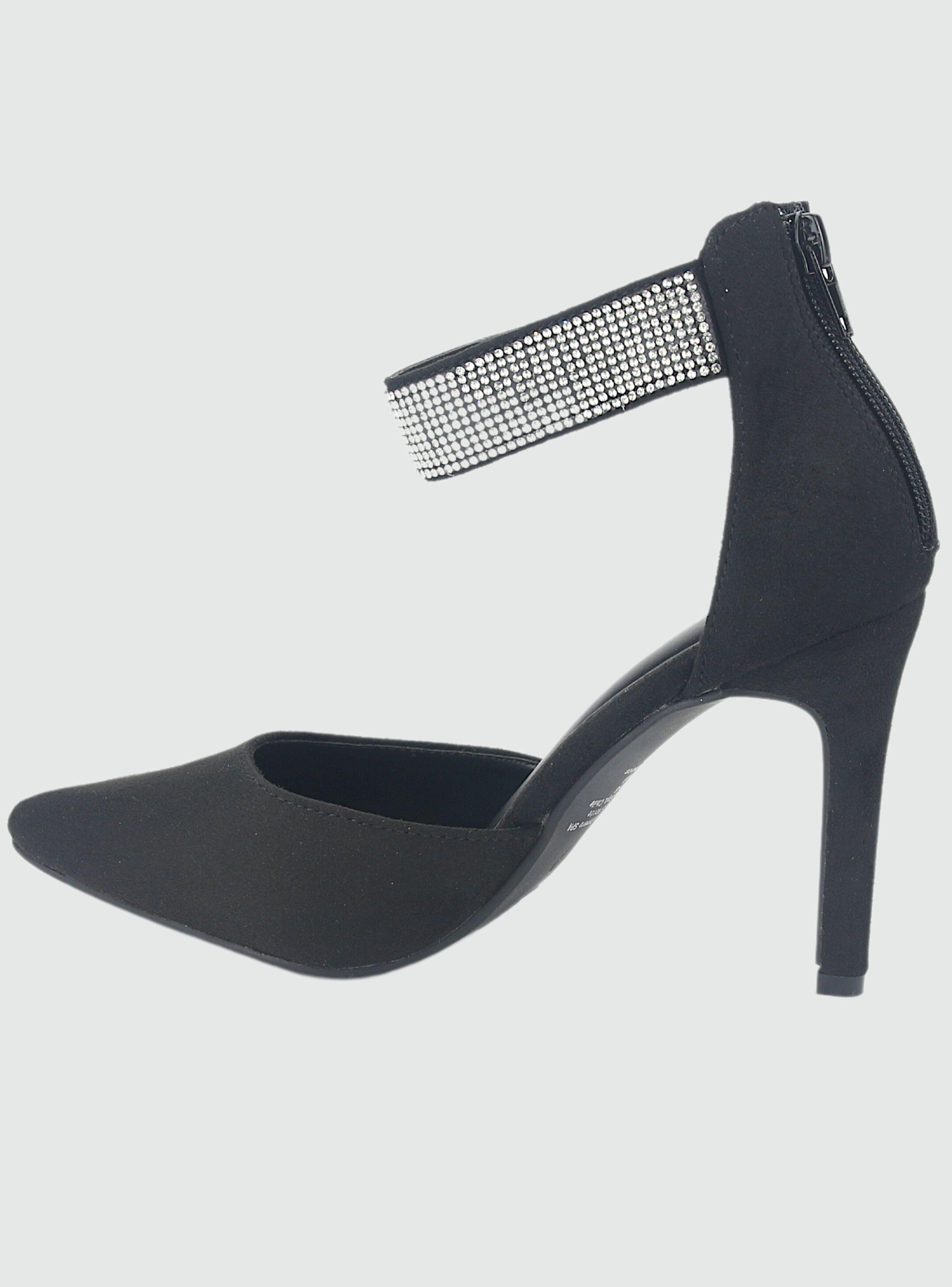 Zapato Chalada Mujer Cristal-2 Negro Casual-1