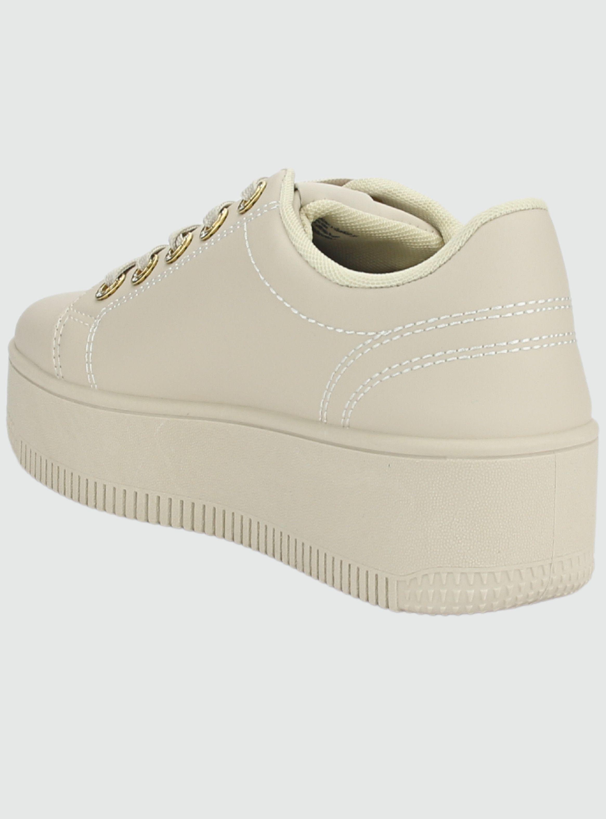 Zapatilla Chalada Mujer Metta-15 Beige Urbano-3