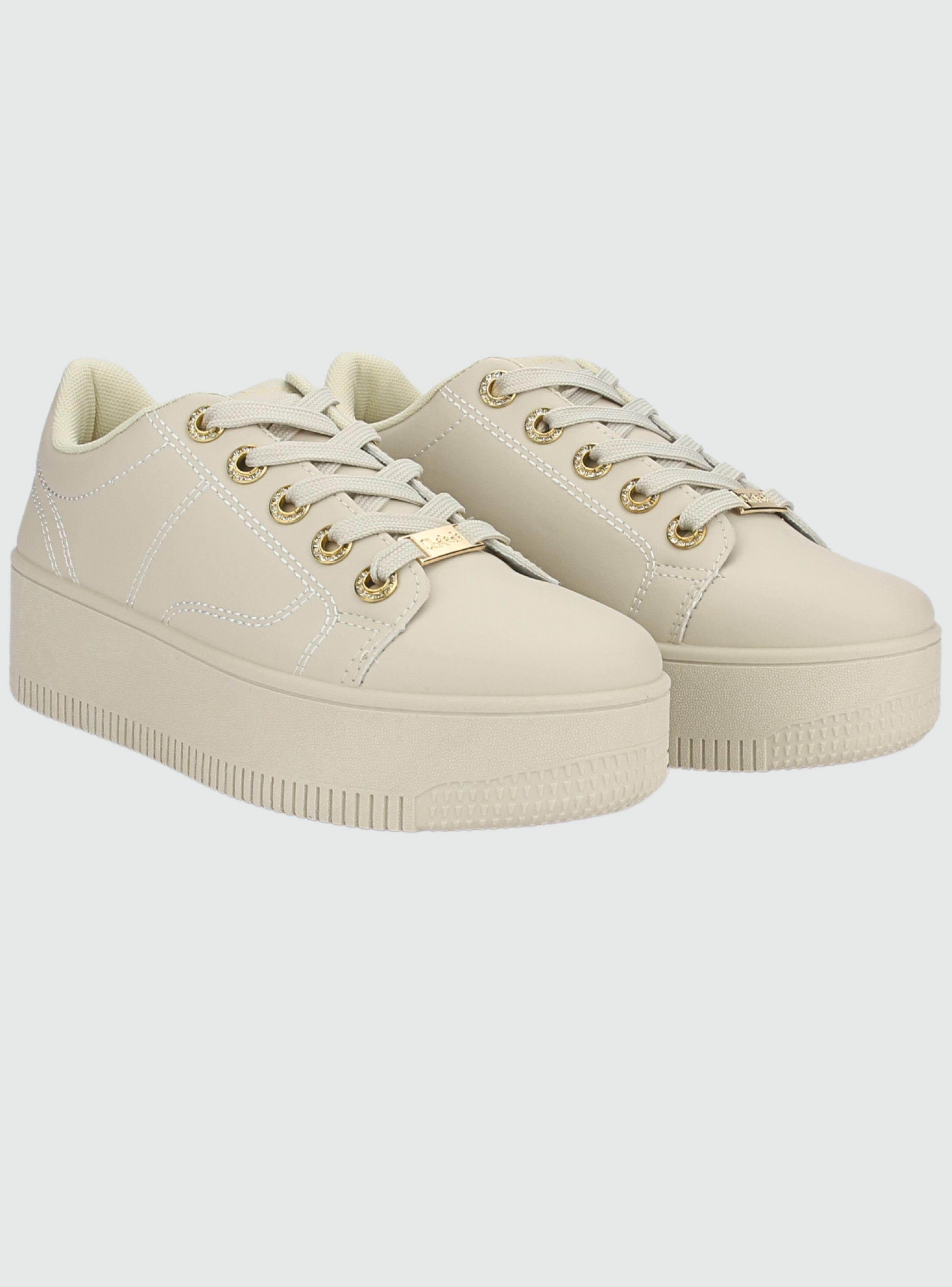 Zapatilla Chalada Mujer Metta-15 Beige Urbano-4