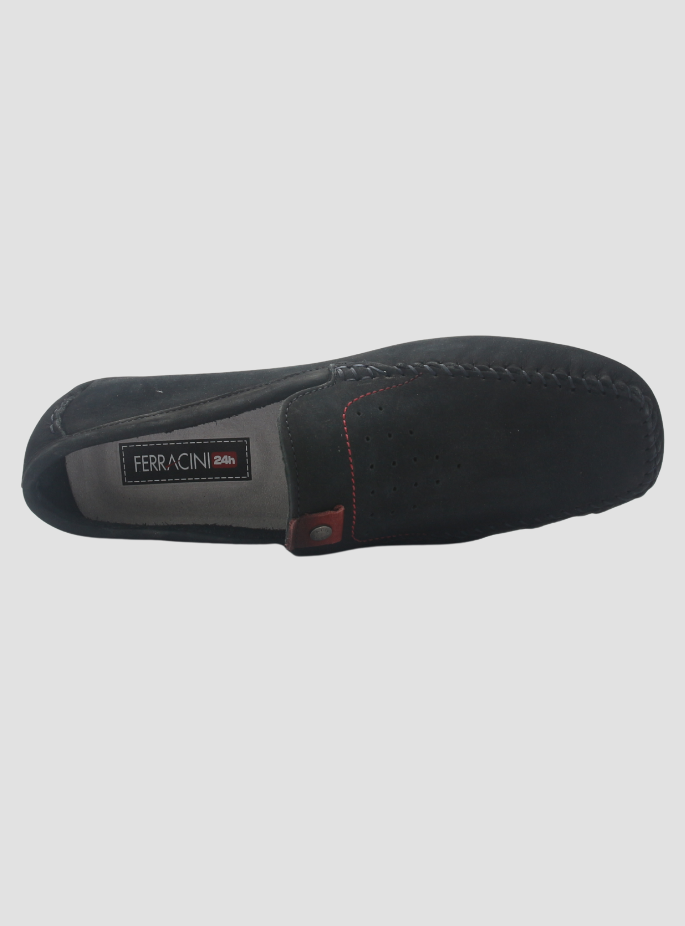 Mocasin Ferracini Hombre 2774 Mali Azul Marino Casual-4