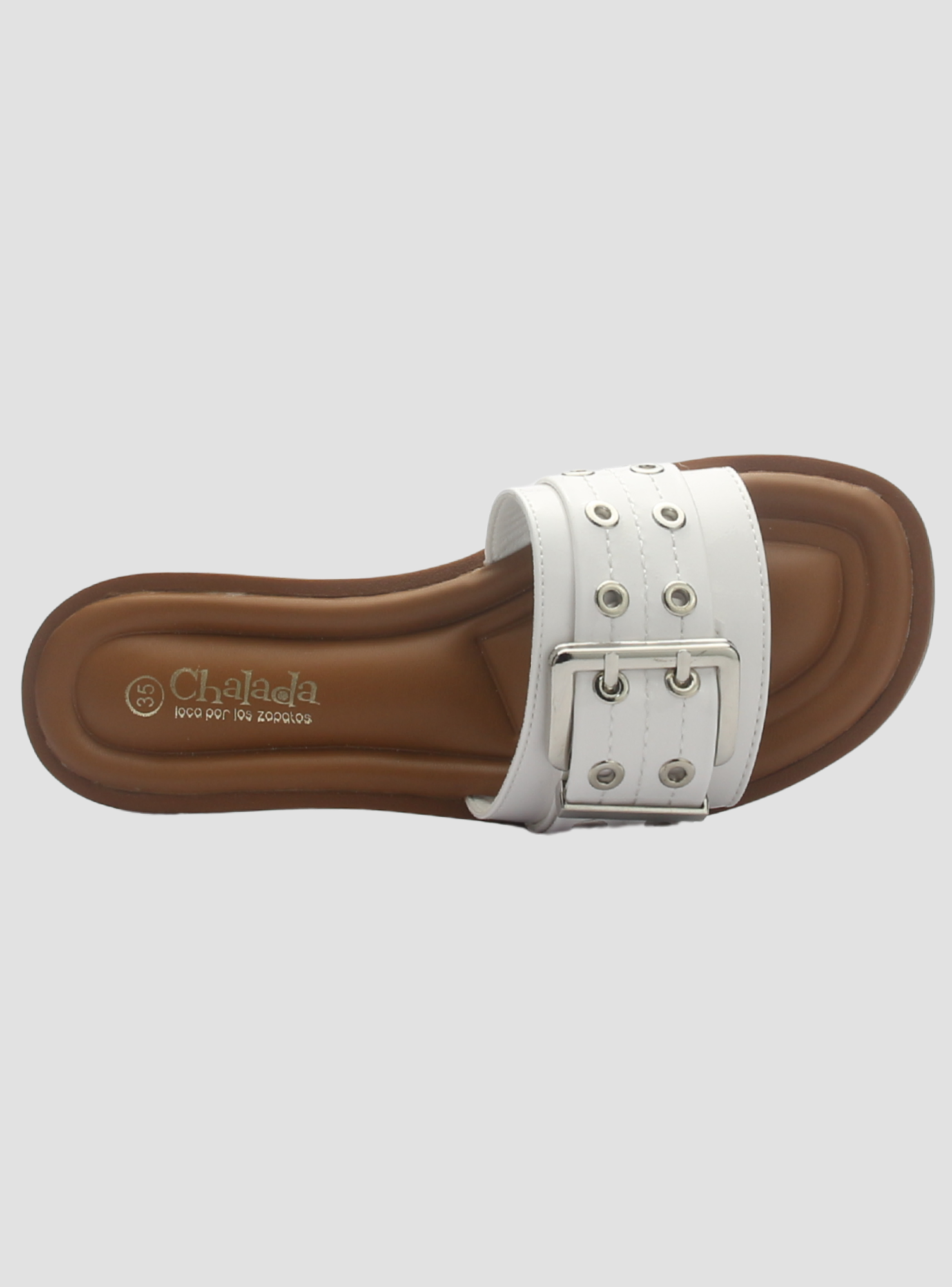 Sandalia de mujer Blanco Casual Chalada Bellagio-1-4