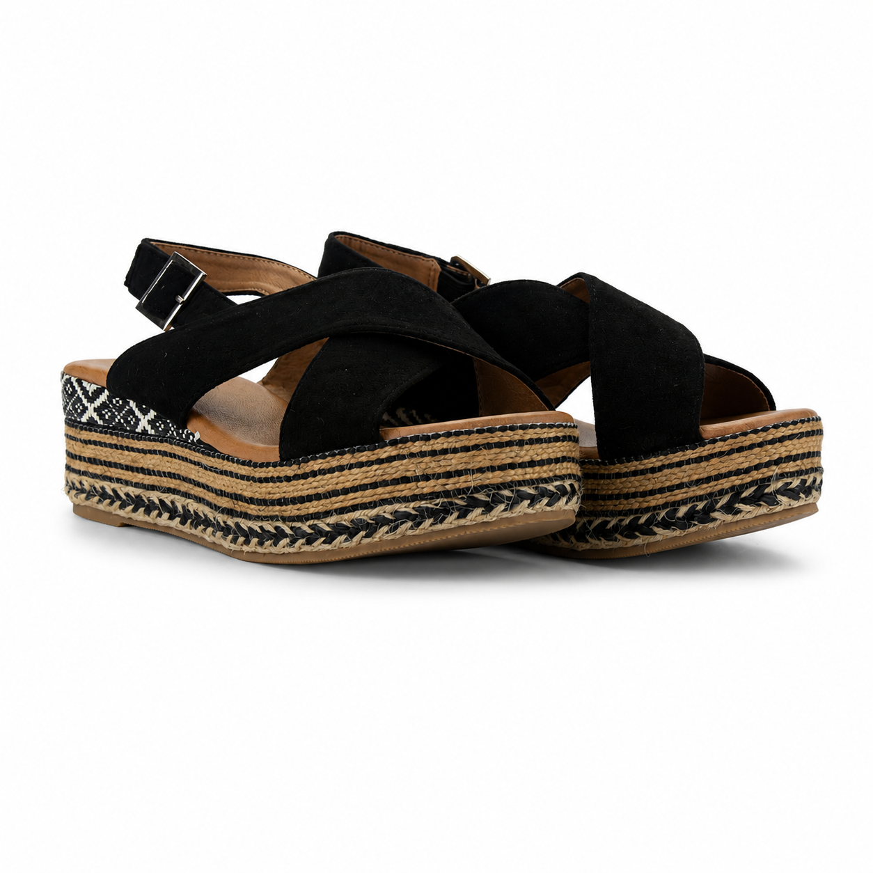 Sandalia Negro Mujer Casual Chalada Masie-4