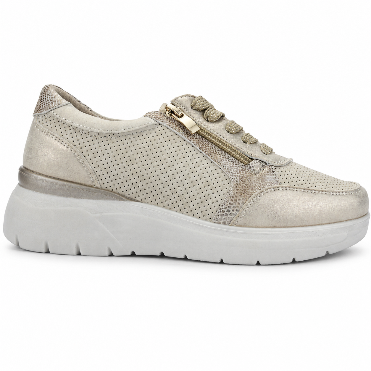 Zapatilla Beige Mujer Urbano Chalada Nuki-0