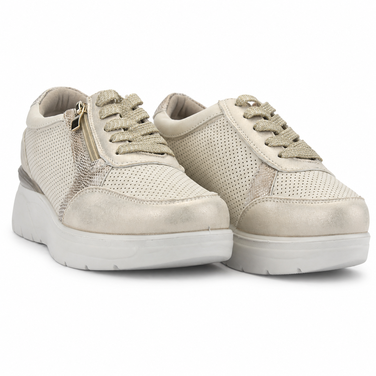 Zapatilla Beige Mujer Urbano Chalada Nuki-6