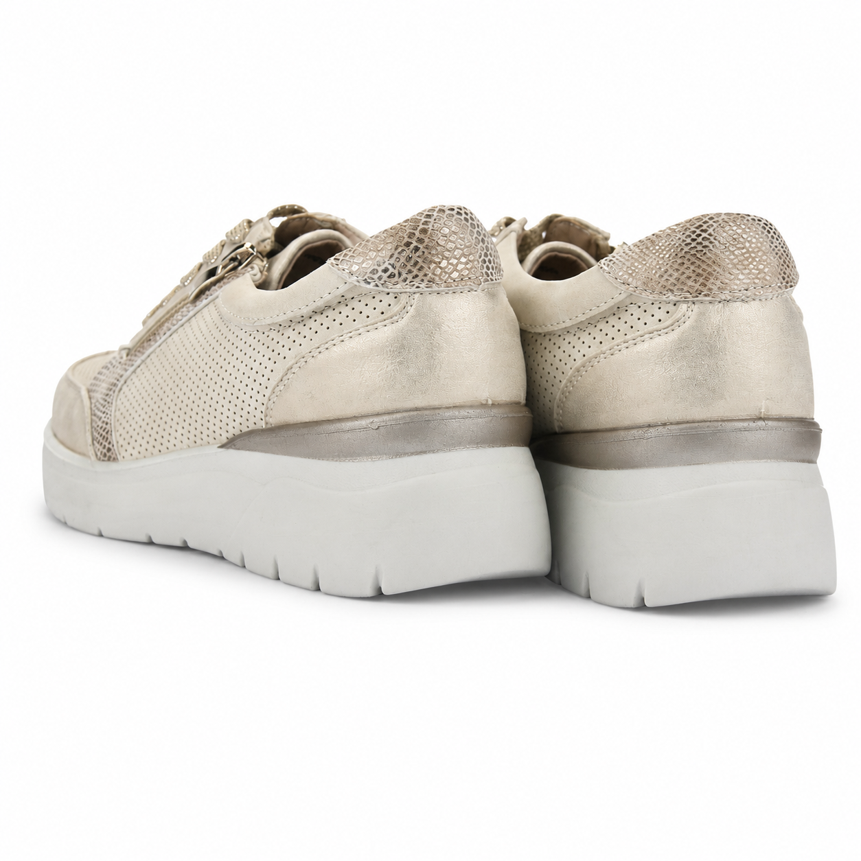Zapatilla Beige Mujer Urbano Chalada Nuki-7