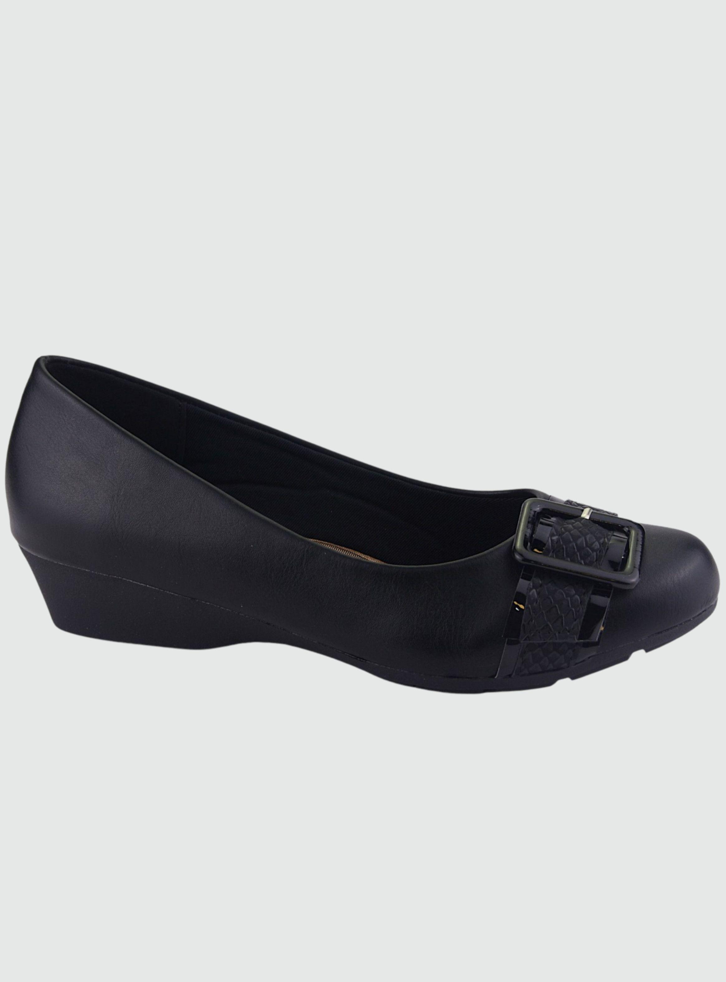 Zapato Chalada Mujer Flexi-31 Negro Casual-0