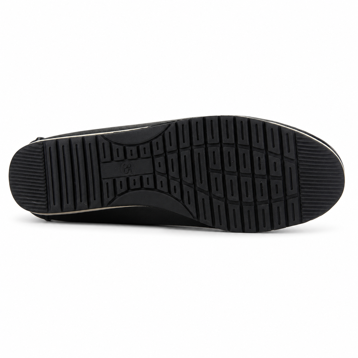 Mocasin Negro Mujer Casual Chalada Duna-5
