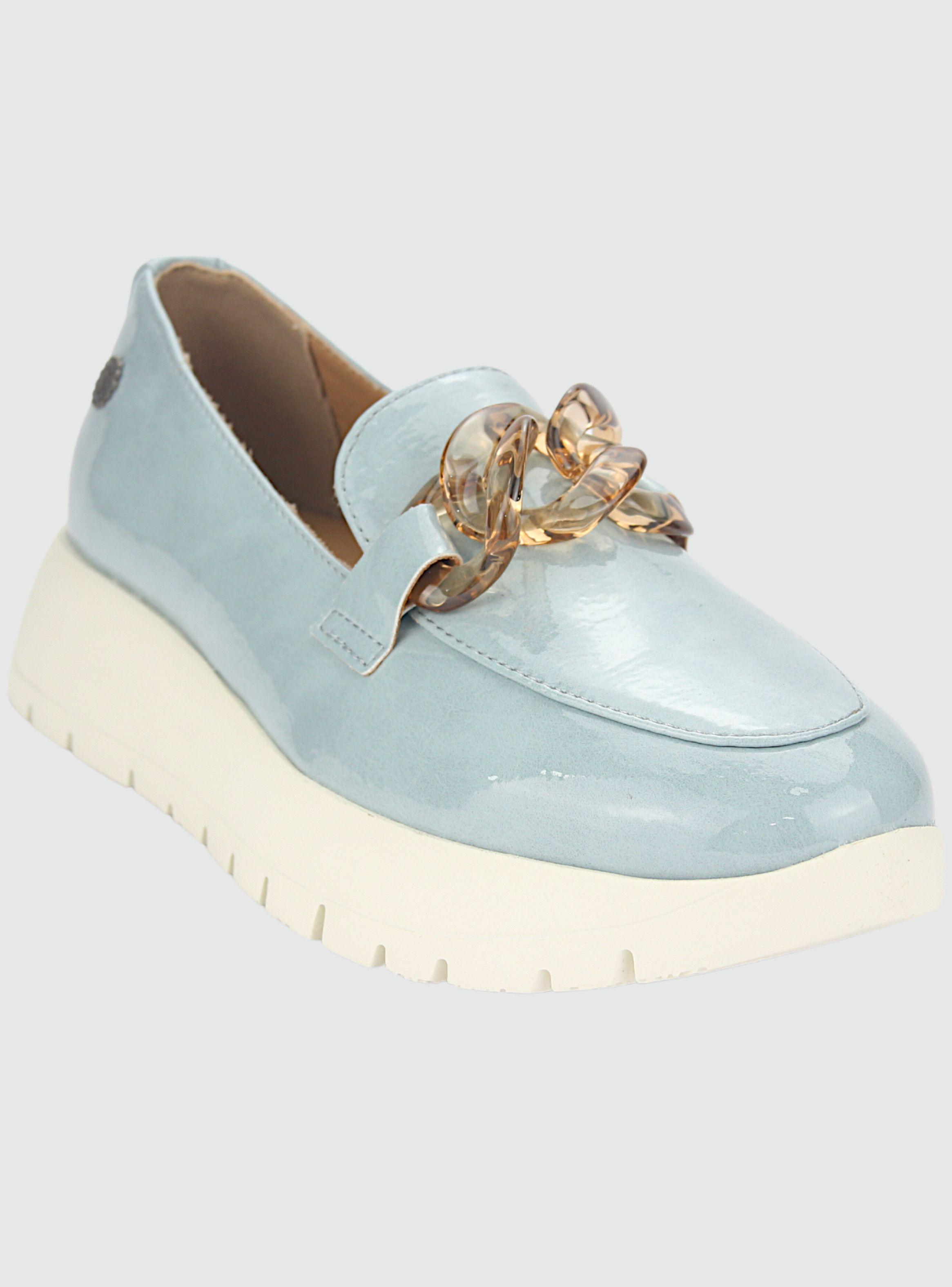 Mocasin Chalada Mujer Wonder-1 Azul Casual-1