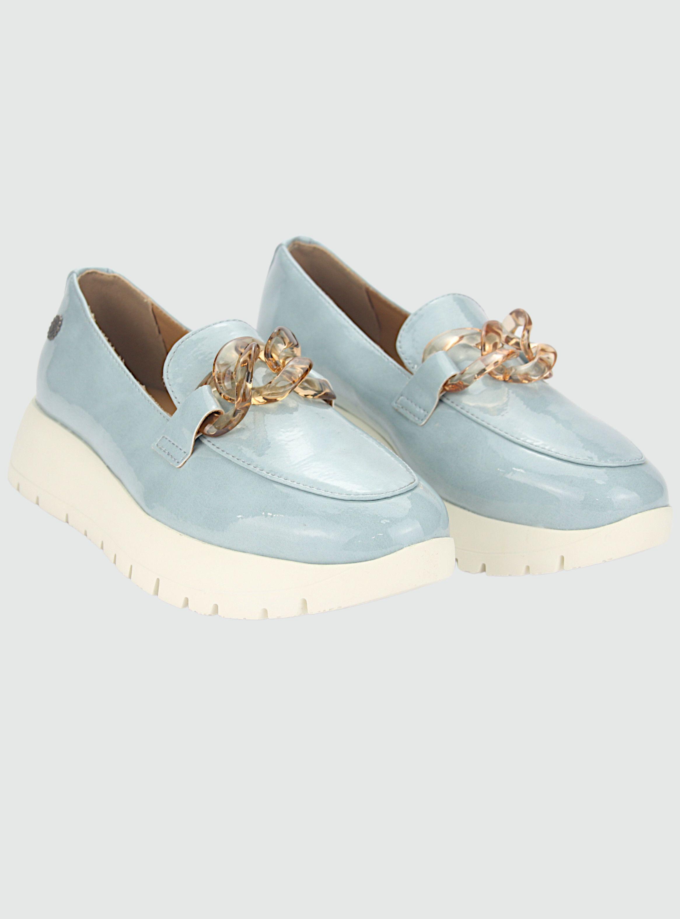 Mocasin Chalada Mujer Wonder-1 Azul Casual-3