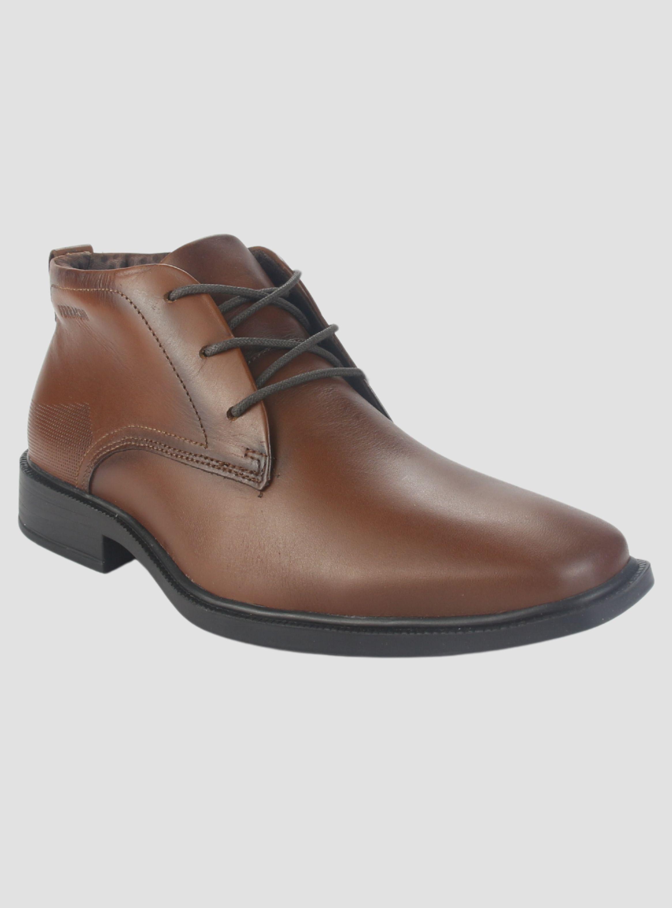 Botin Ferracini Hombre 6867 Paris Café Casual-2