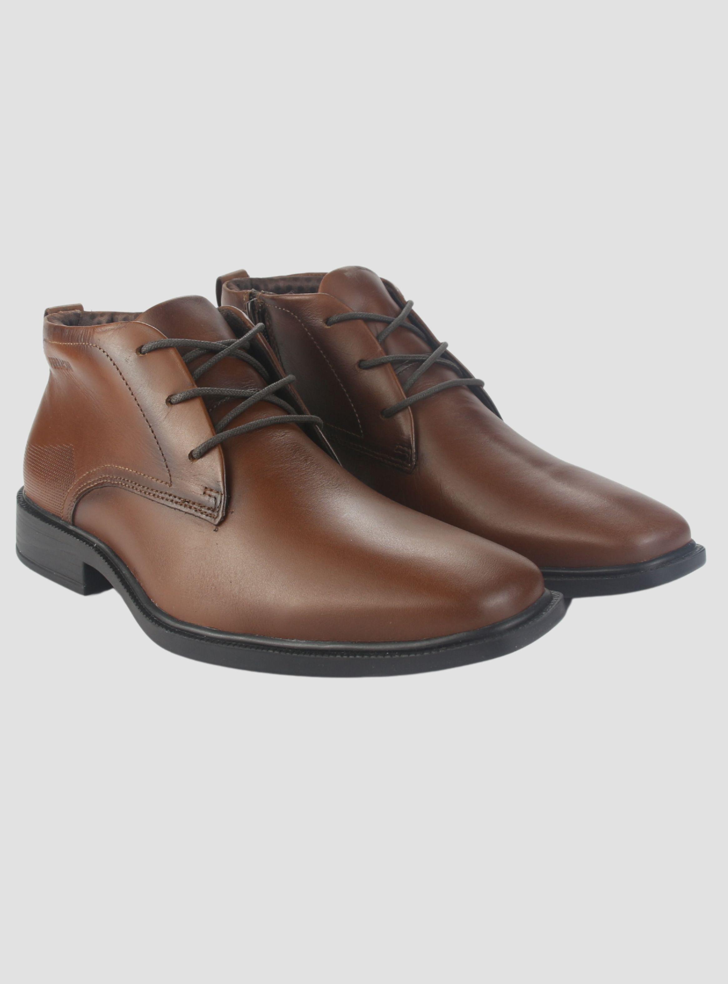 Botin Ferracini Hombre 6867 Paris Café Casual-4