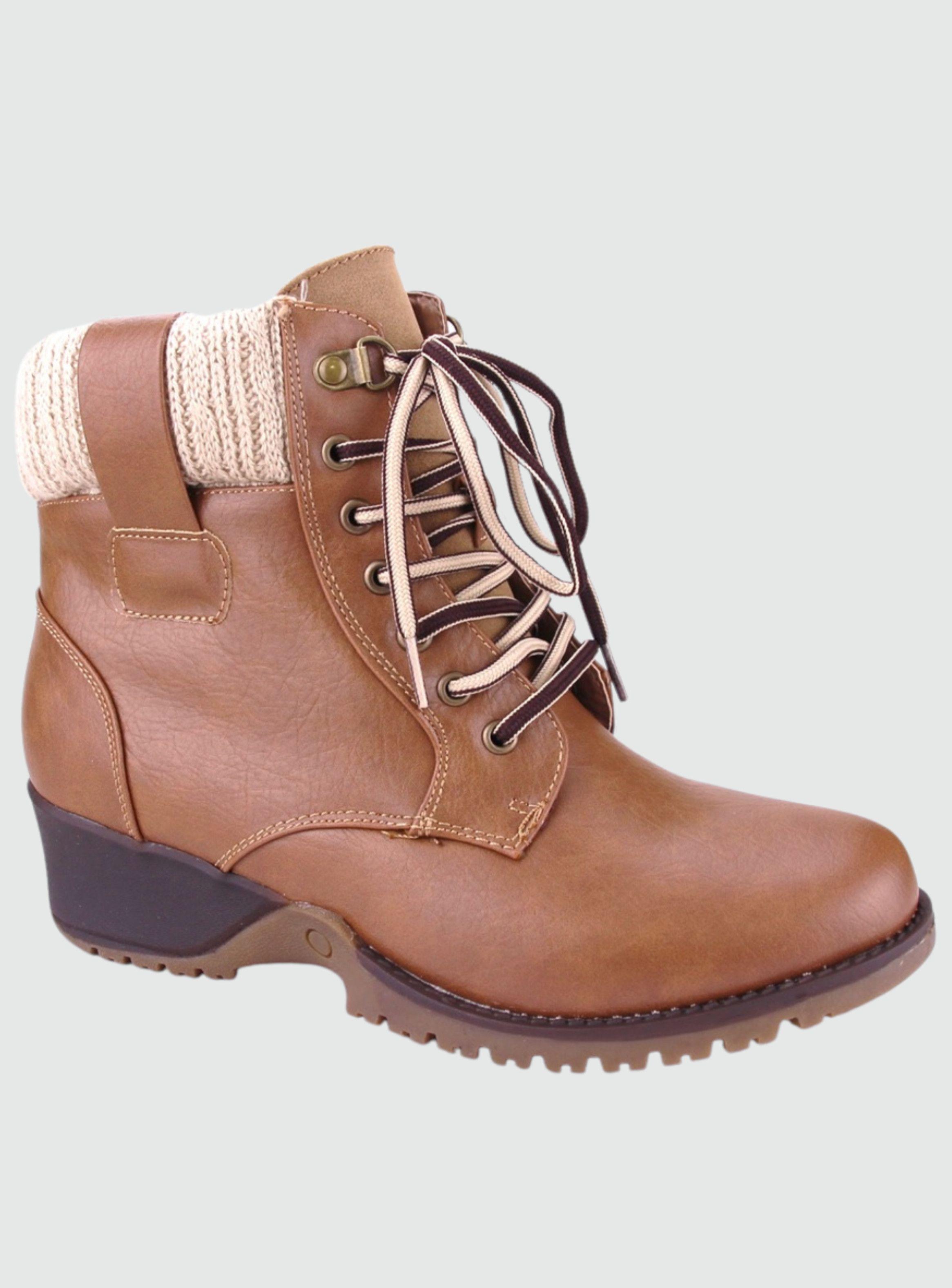Botin Chalada Mujer Rolo-2 Camel Casual-0