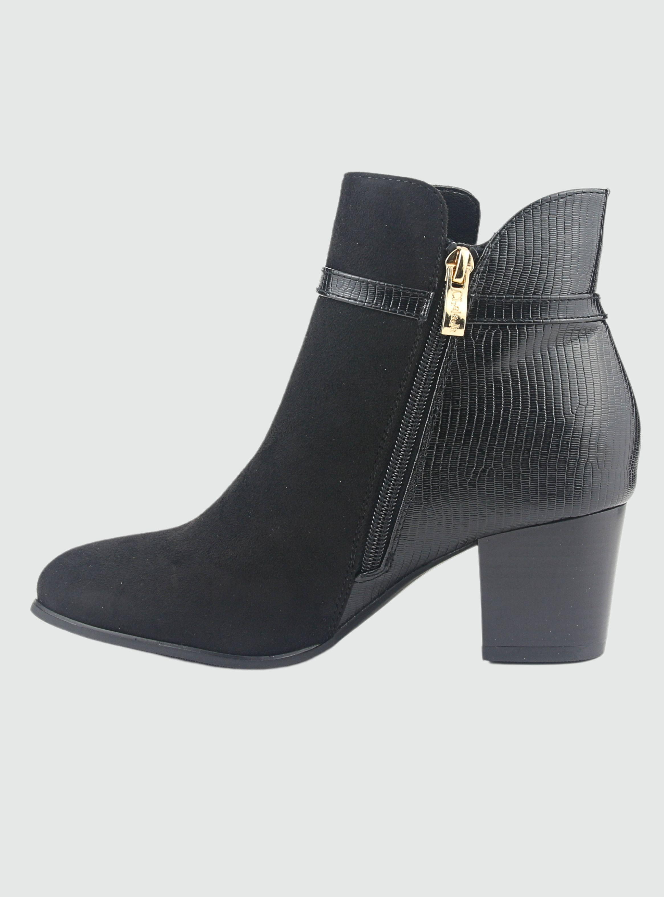 Botin Chalada Mujer Costa-1 Negro Casual-1