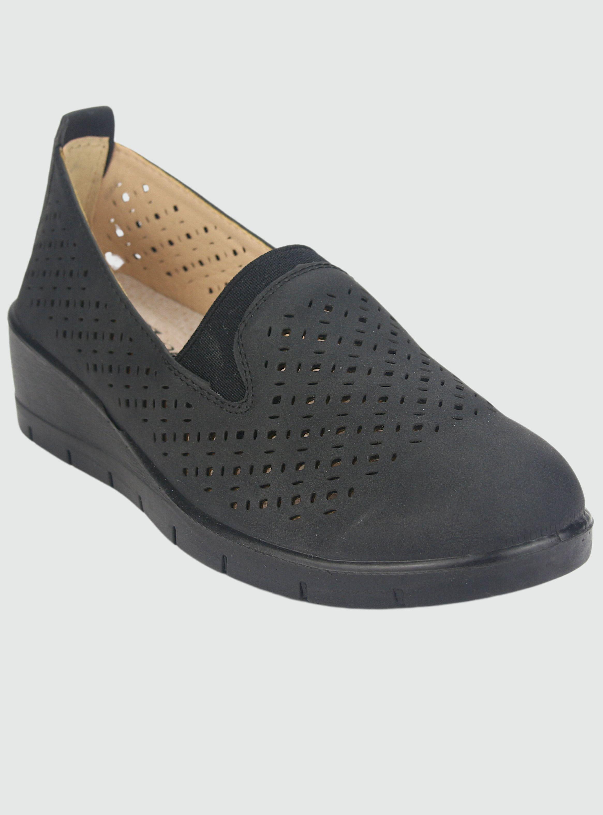 Mocasin Chalada Mujer Ditter-1 Negro Casual-2