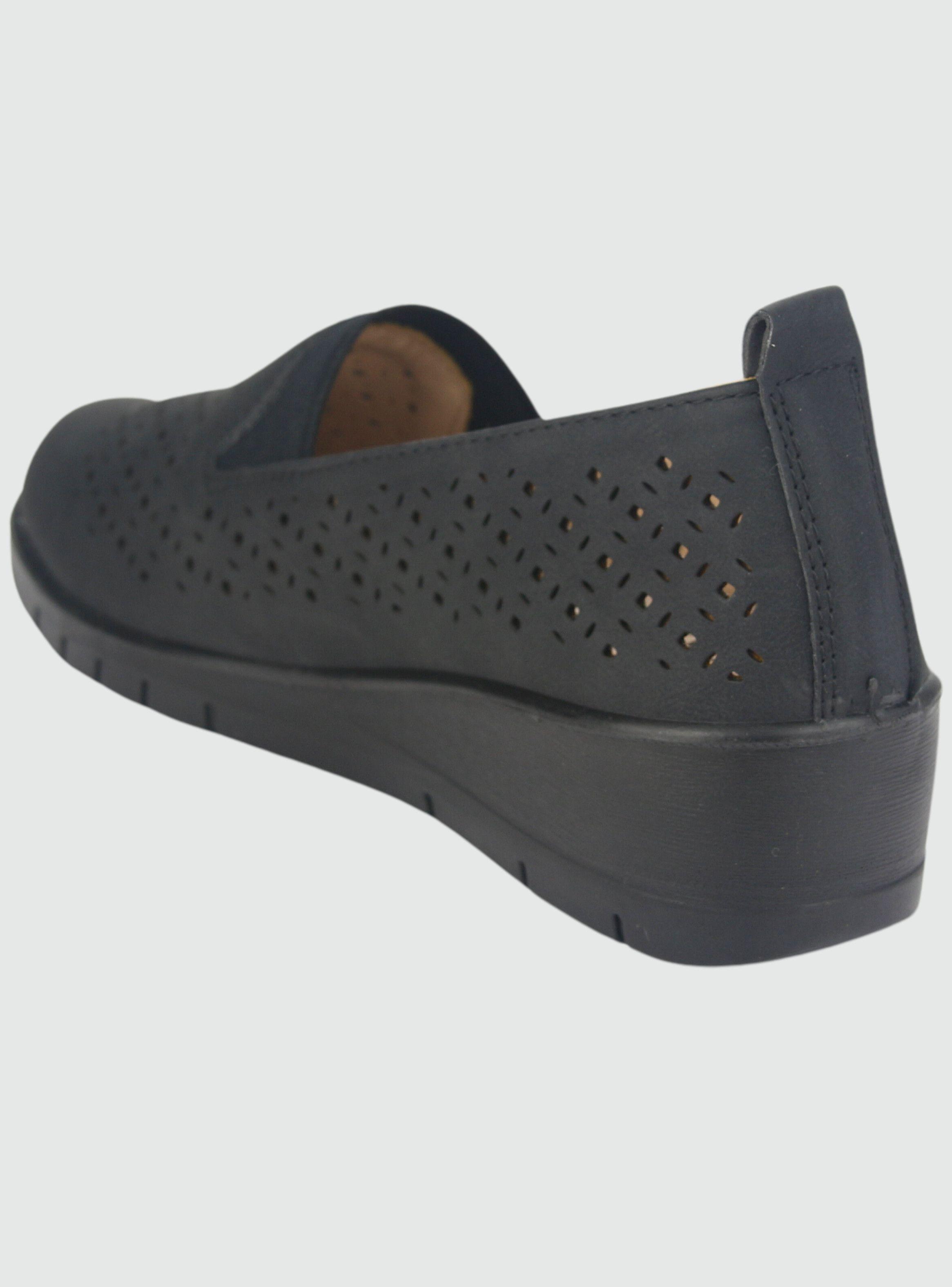 Mocasin Chalada Mujer Ditter-1 Negro Casual-3