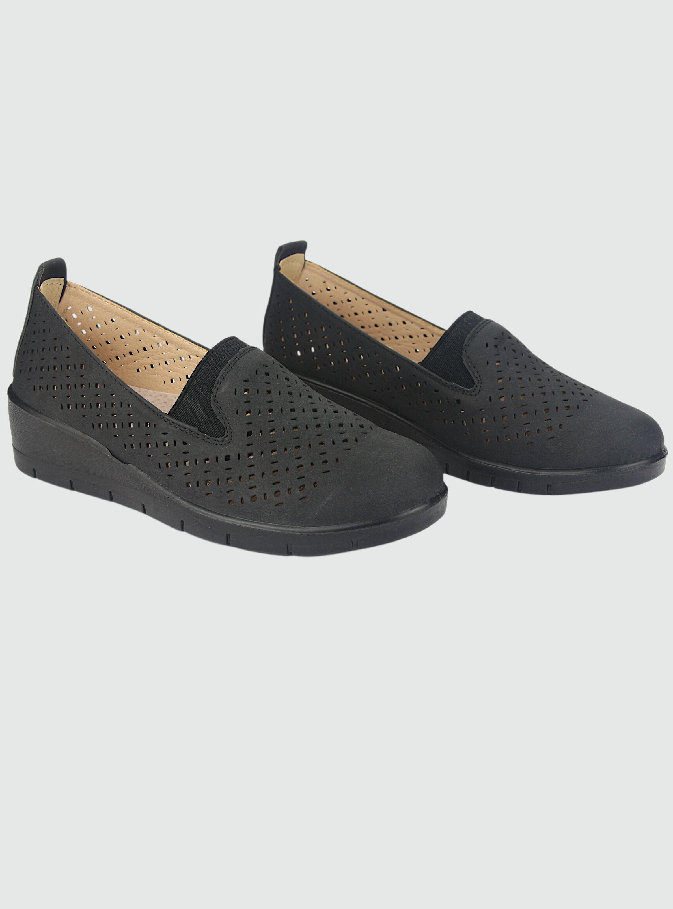 Mocasin Chalada Mujer Ditter-1 Negro Casual-4