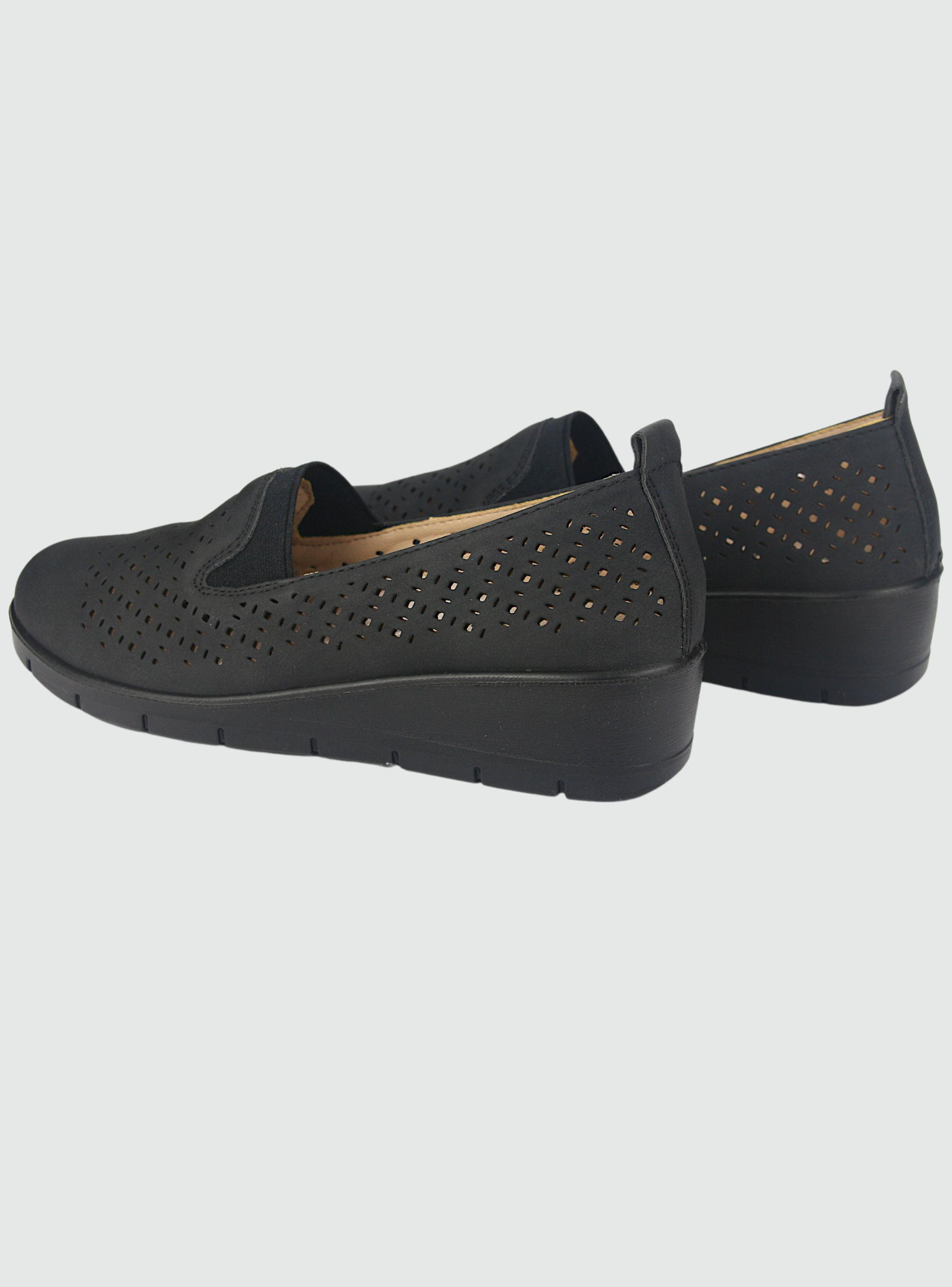 Mocasin Chalada Mujer Ditter-1 Negro Casual-5