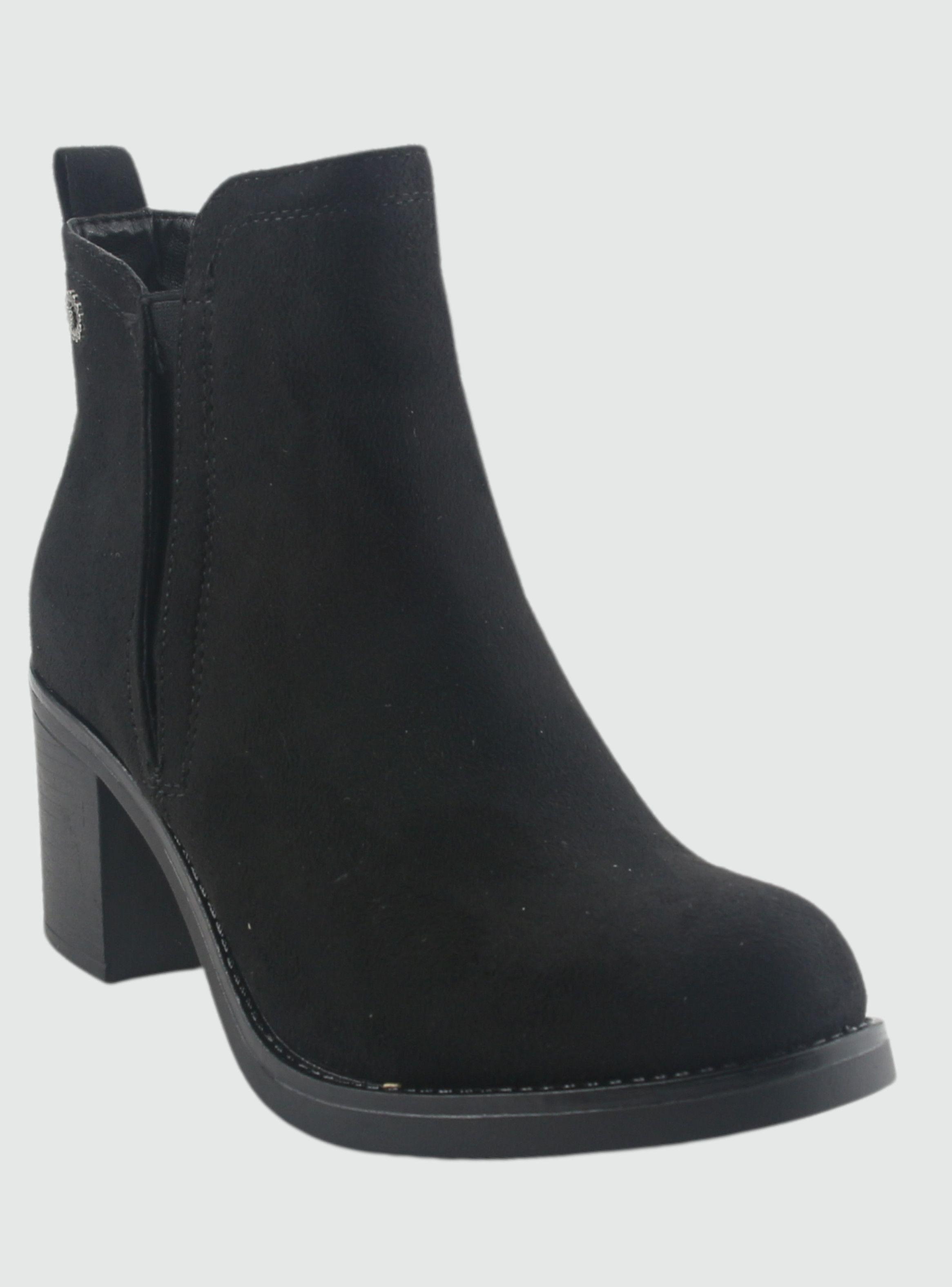 Botin Chalada Mujer Prata-1 Negro Moda-2