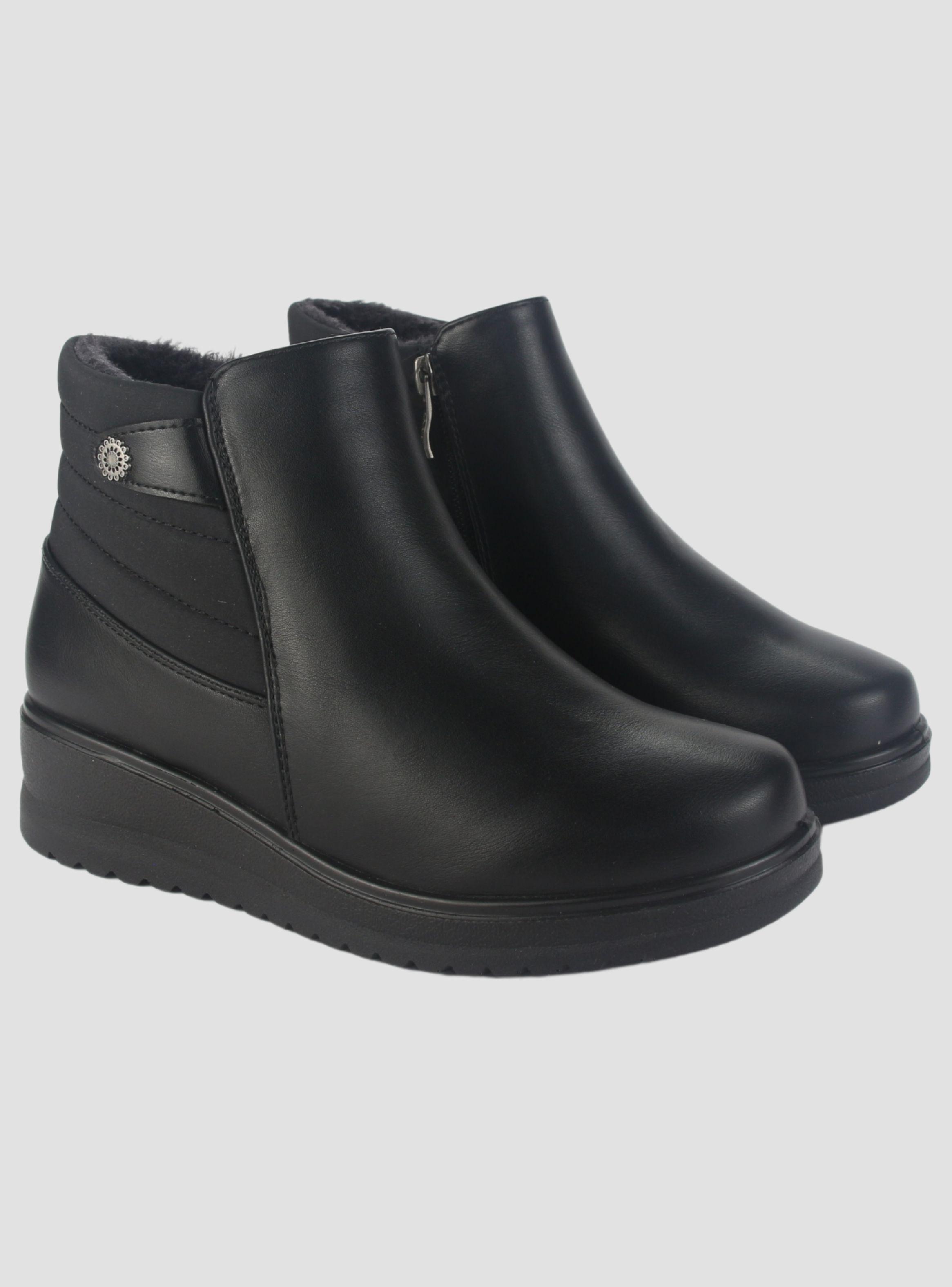 Botin Chalada Mujer Rayo-2 Negro Casual-4