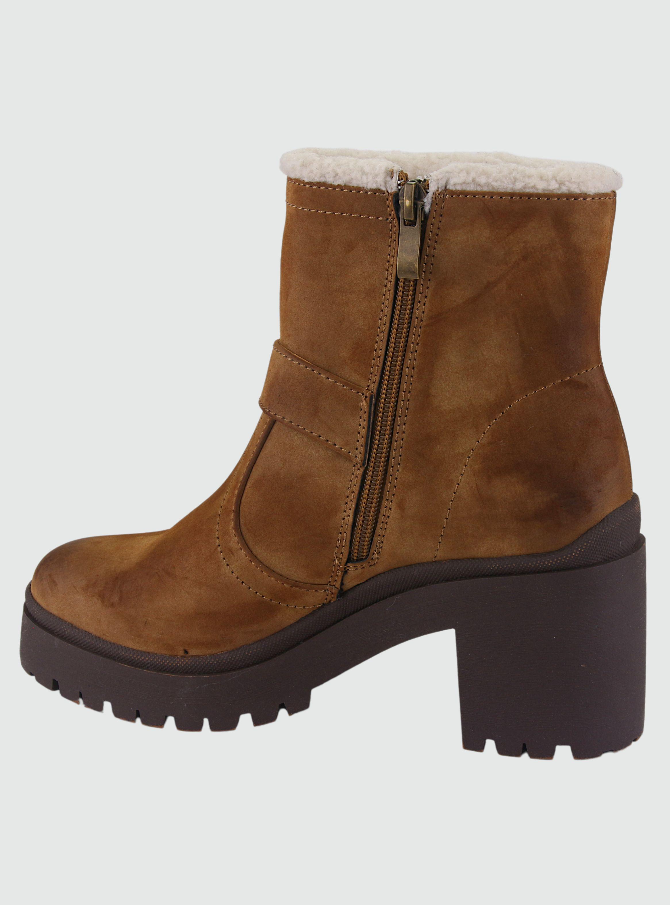 Botin Chalada Mujer Mayra-8 Tostado Casual-1