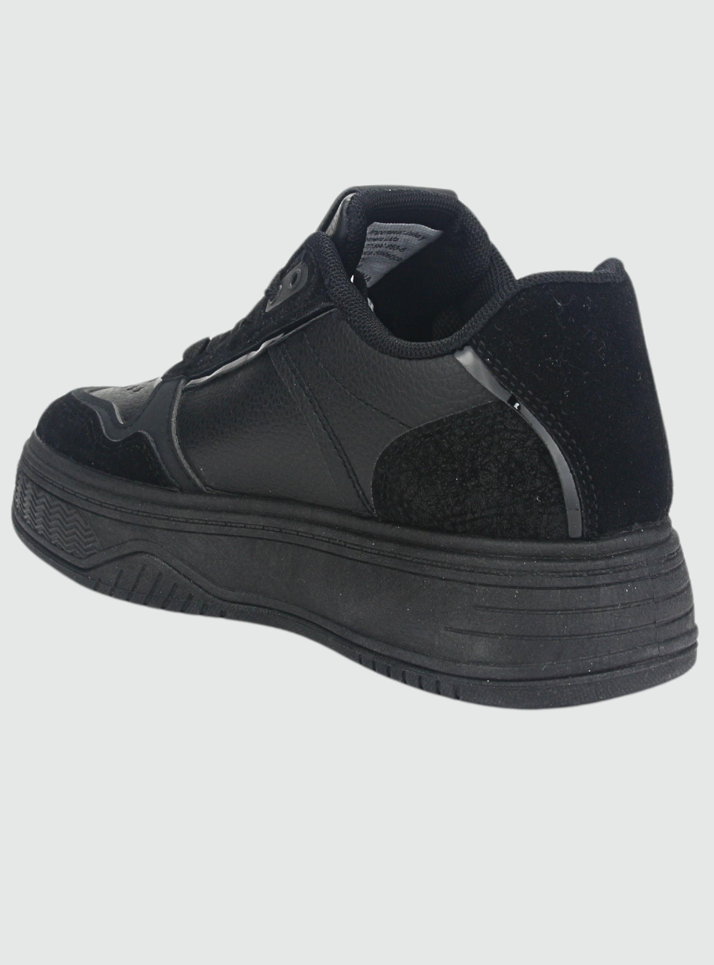 Zapatilla Chalada Mujer Mentix-1 Negro Urbano-3