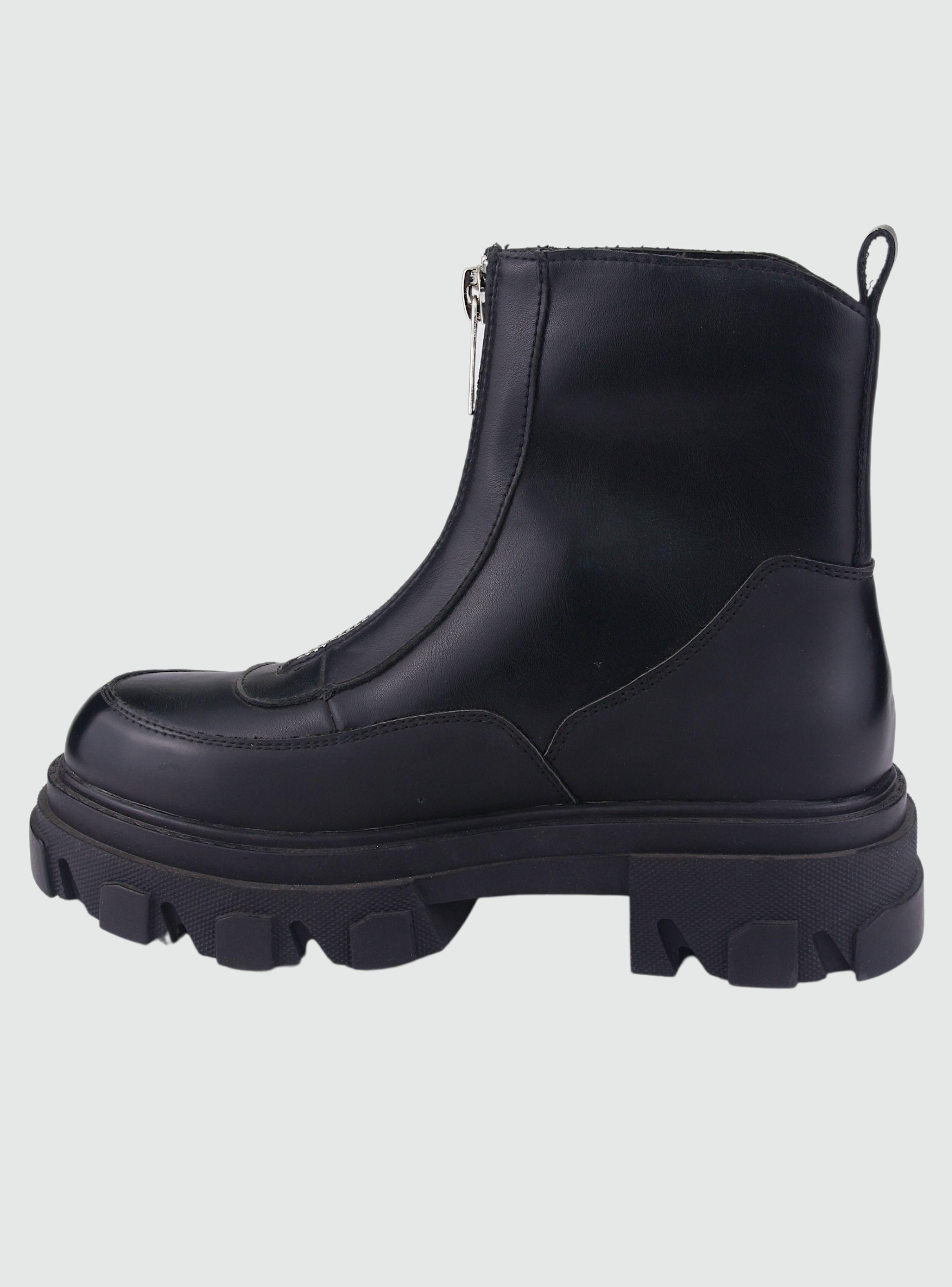 Botin Chalada Mujer Karl-3 Negro Casual-1