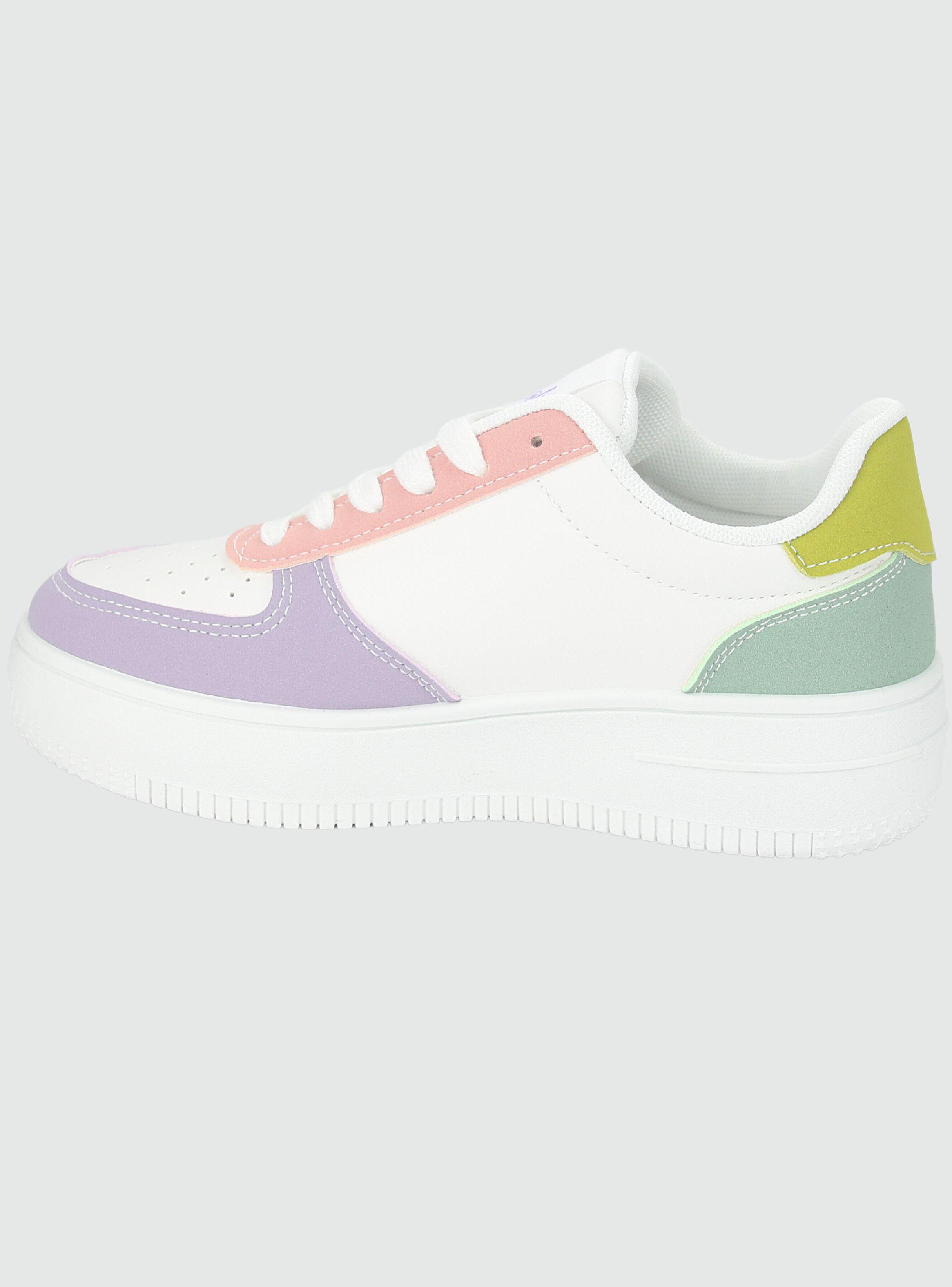 Zapatilla Chalada Mujer Joggo-4 Blanco Urbano-1