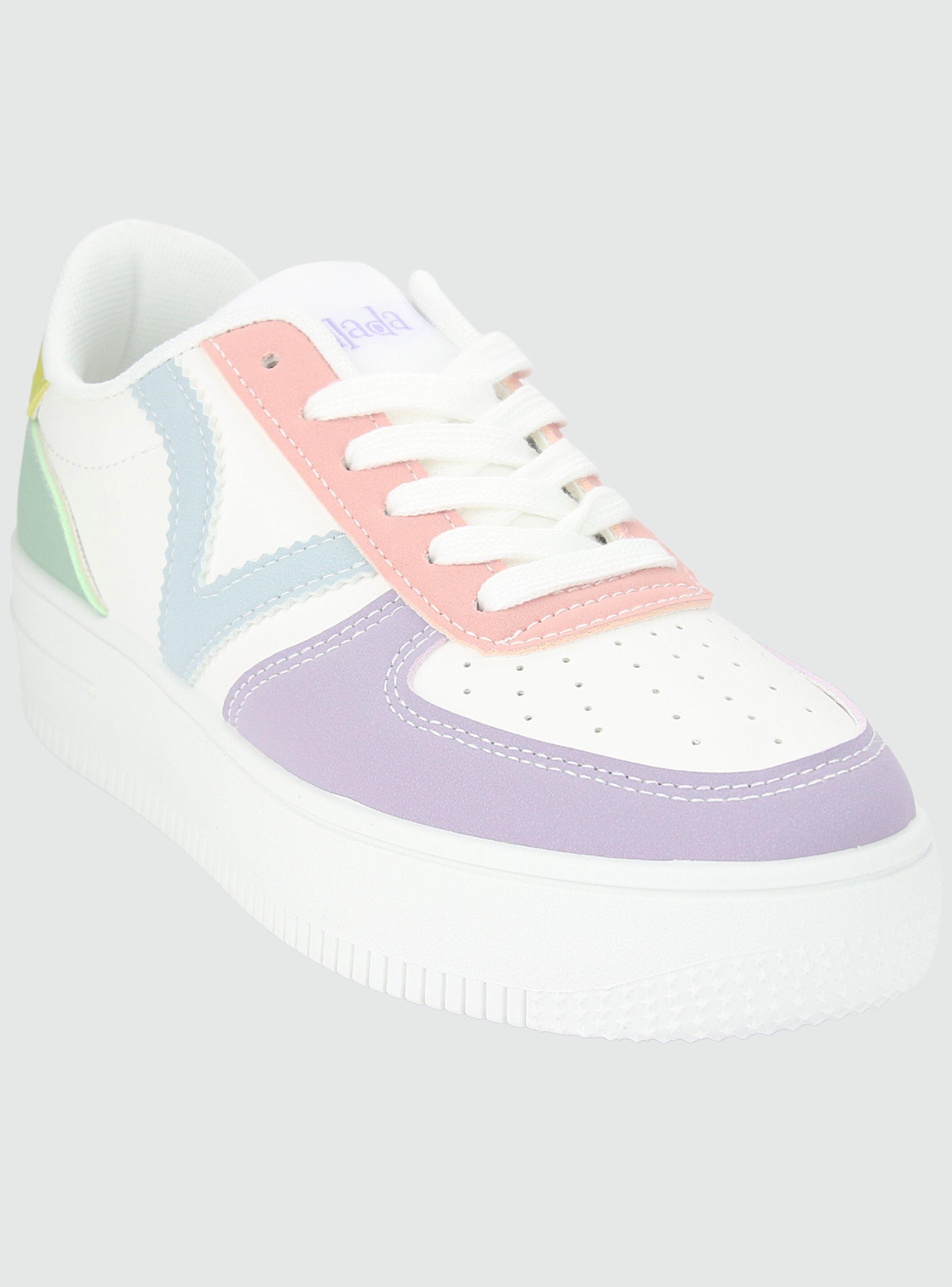 Zapatilla Chalada Mujer Joggo-4 Blanco Urbano-2