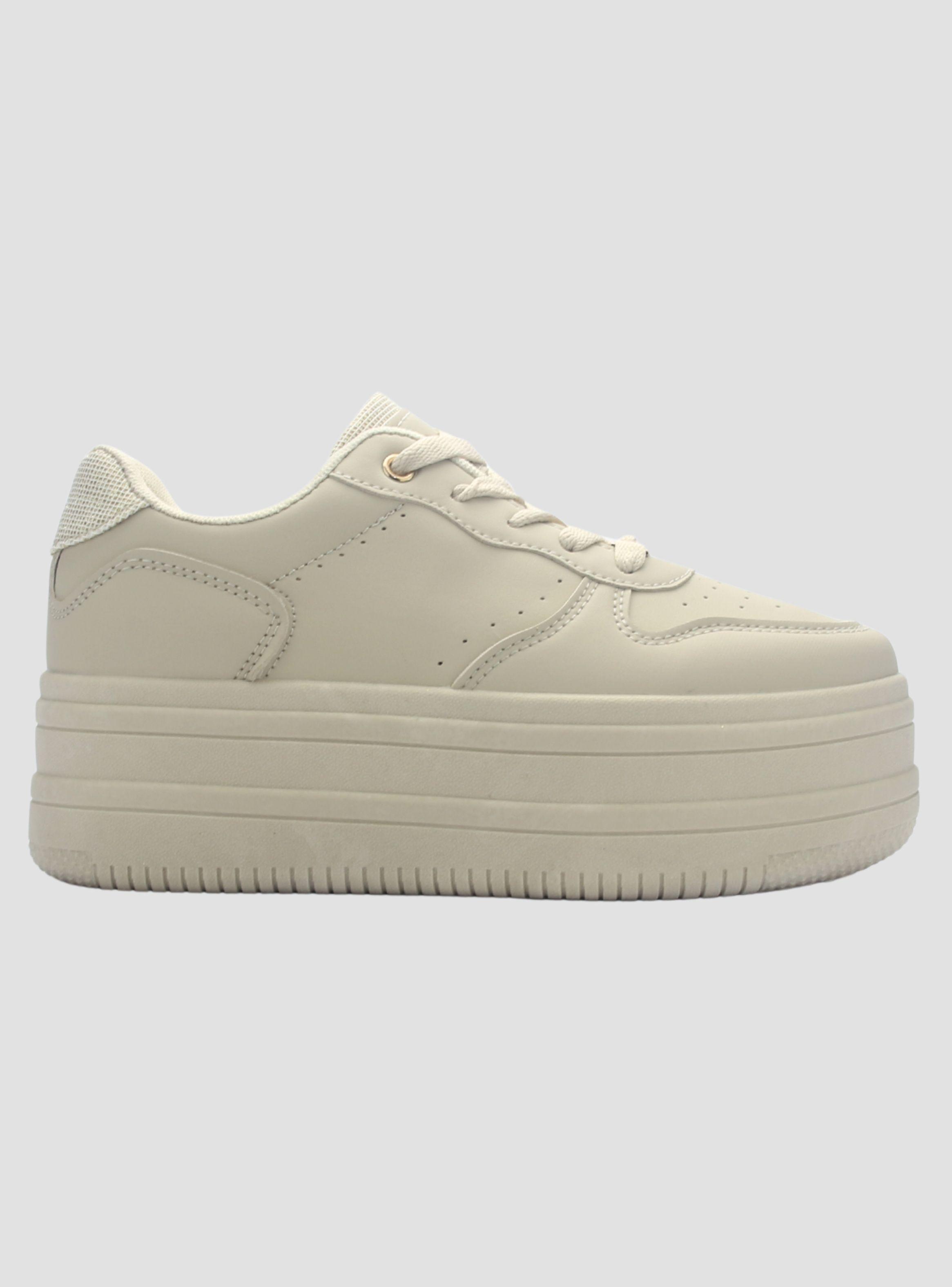 Zapatilla Mujer Chalada Matrix-1 Beige Urbano-0