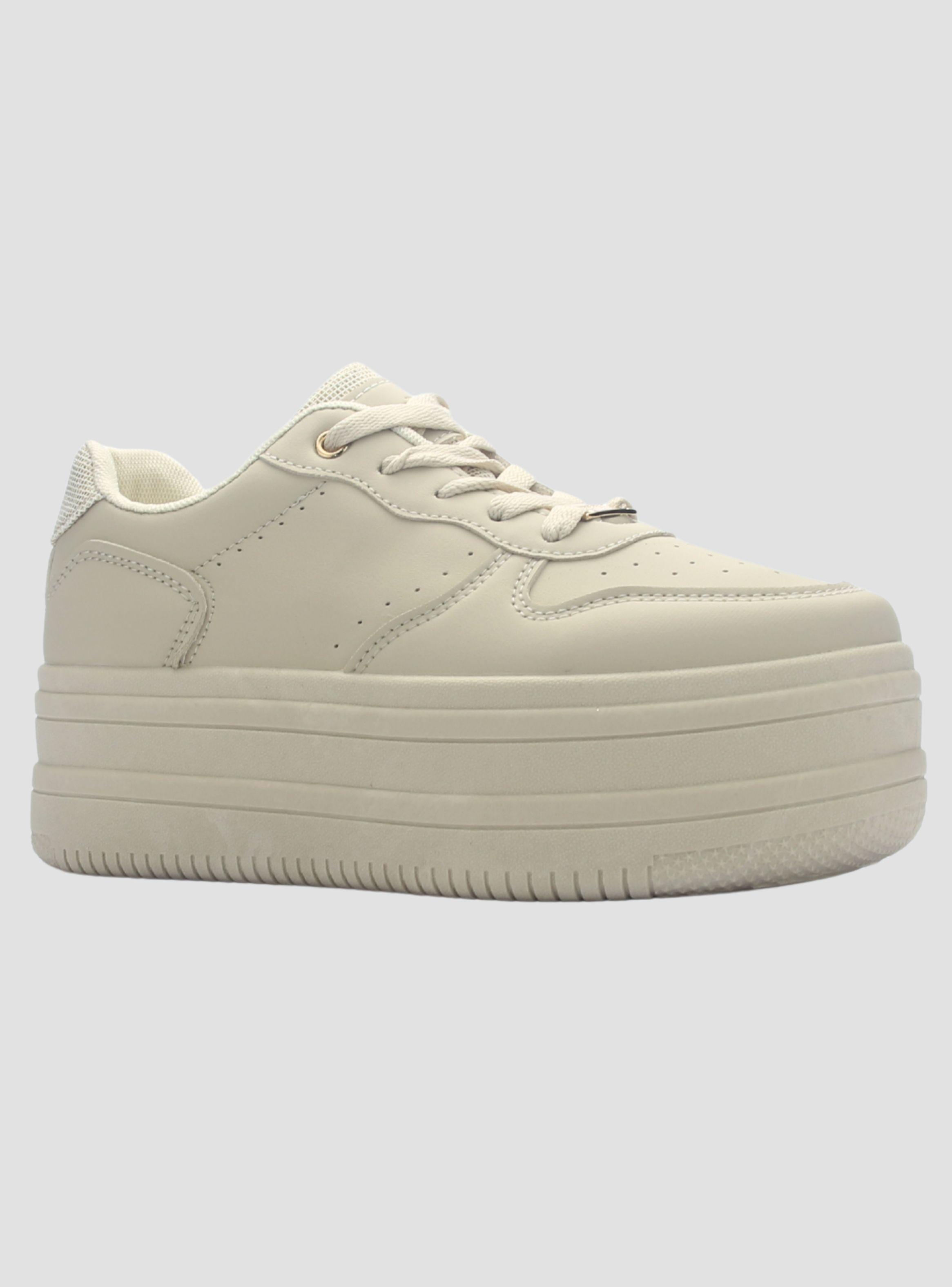 Zapatilla Mujer Chalada Matrix-1 Beige Urbano-2