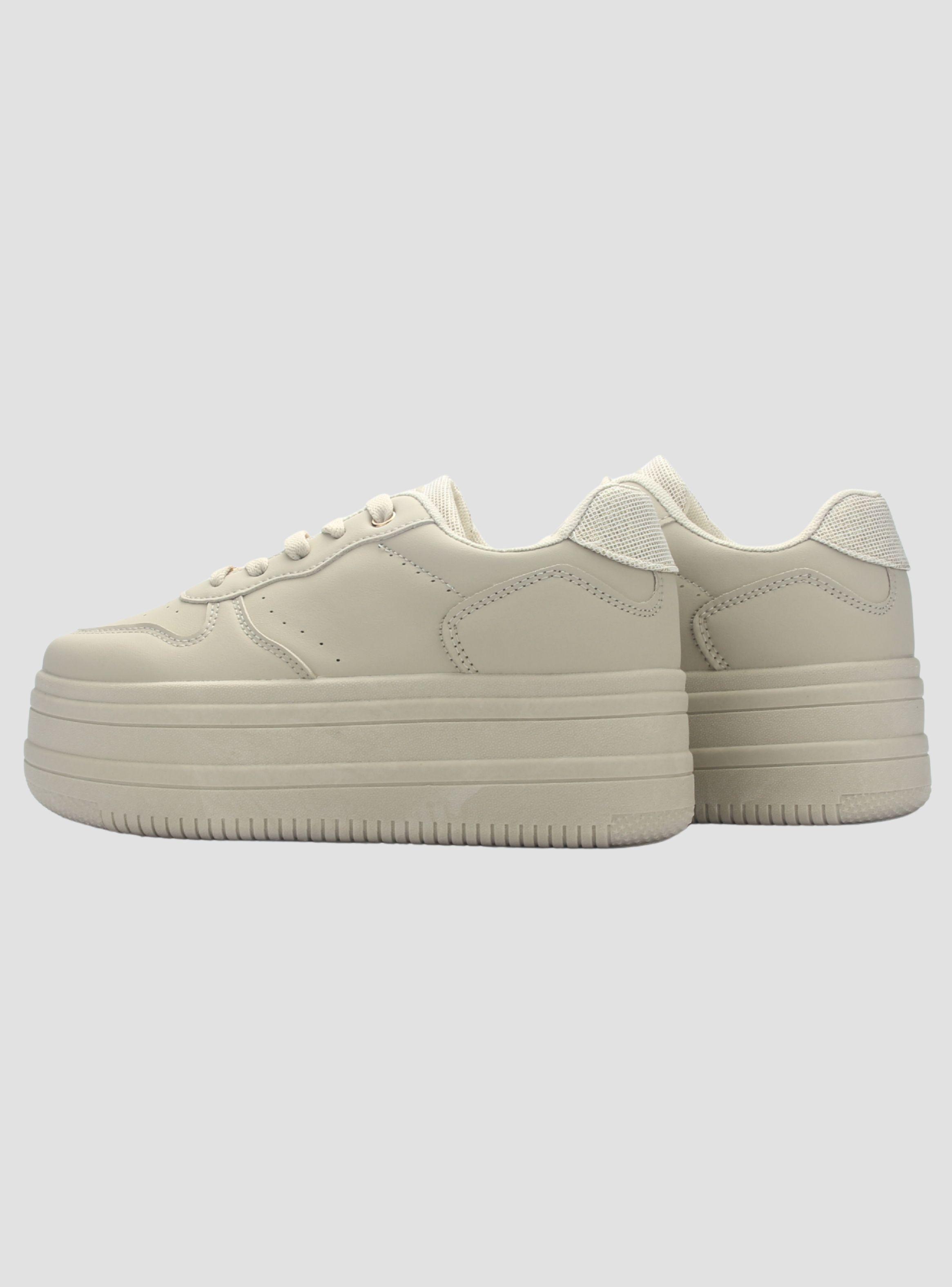 Zapatilla Mujer Chalada Matrix-1 Beige Urbano-5