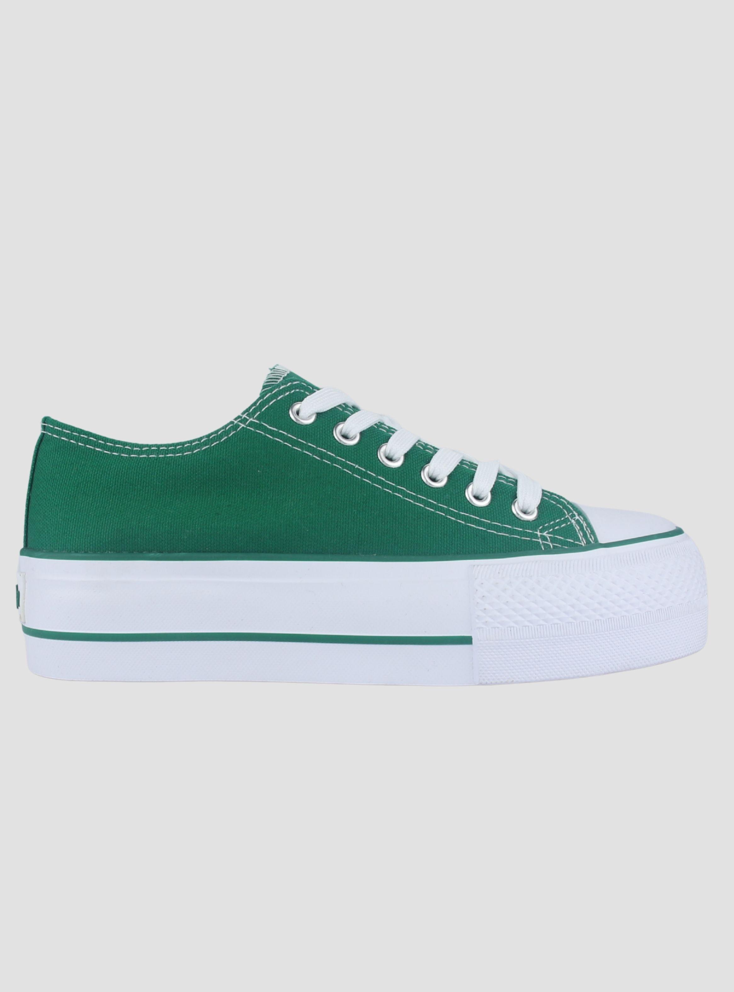 Zapatilla Chalada Mujer Cruni-1 Verde Urbano-0