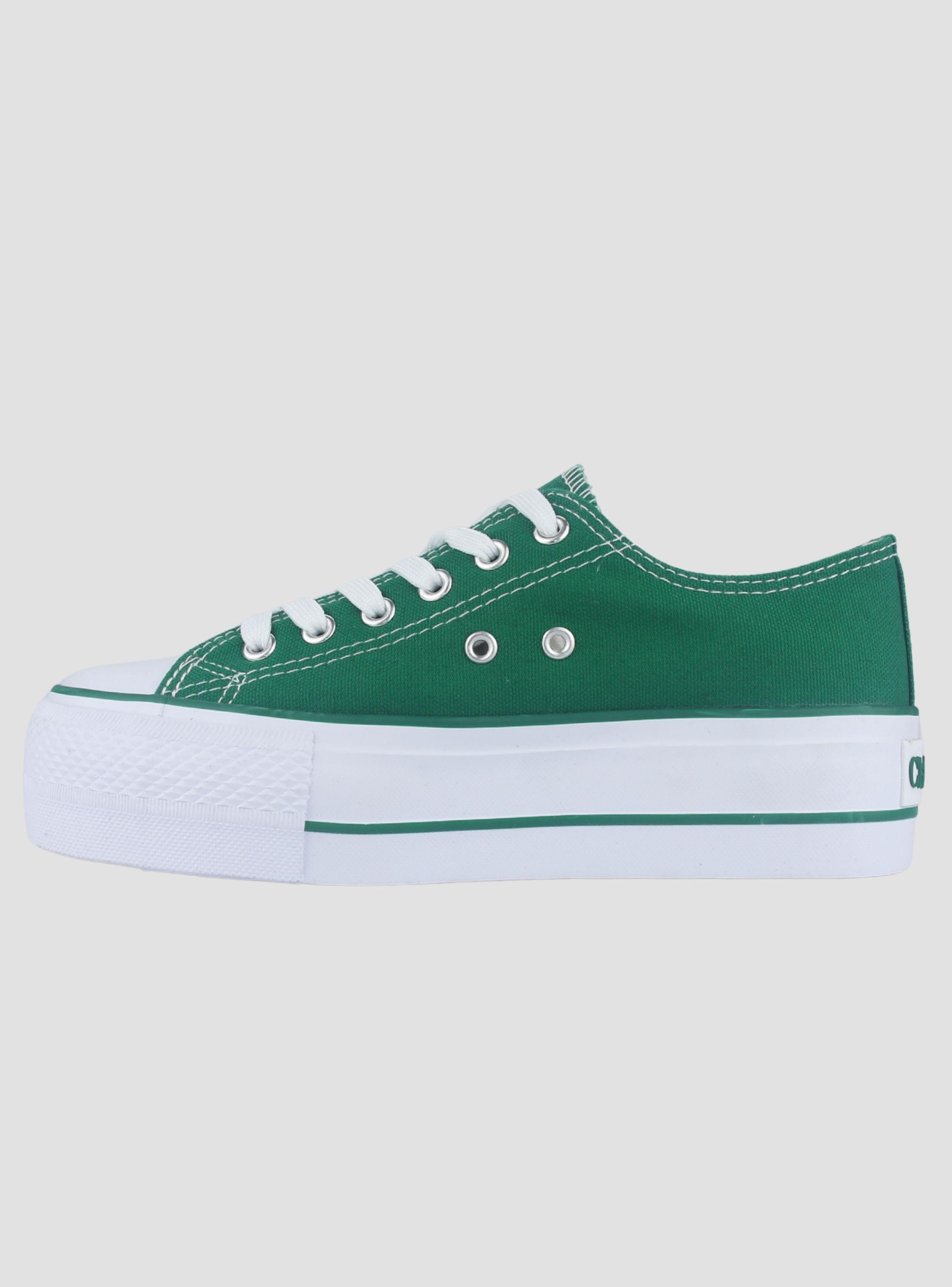 Zapatilla Chalada Mujer Cruni-1 Verde Urbano-1