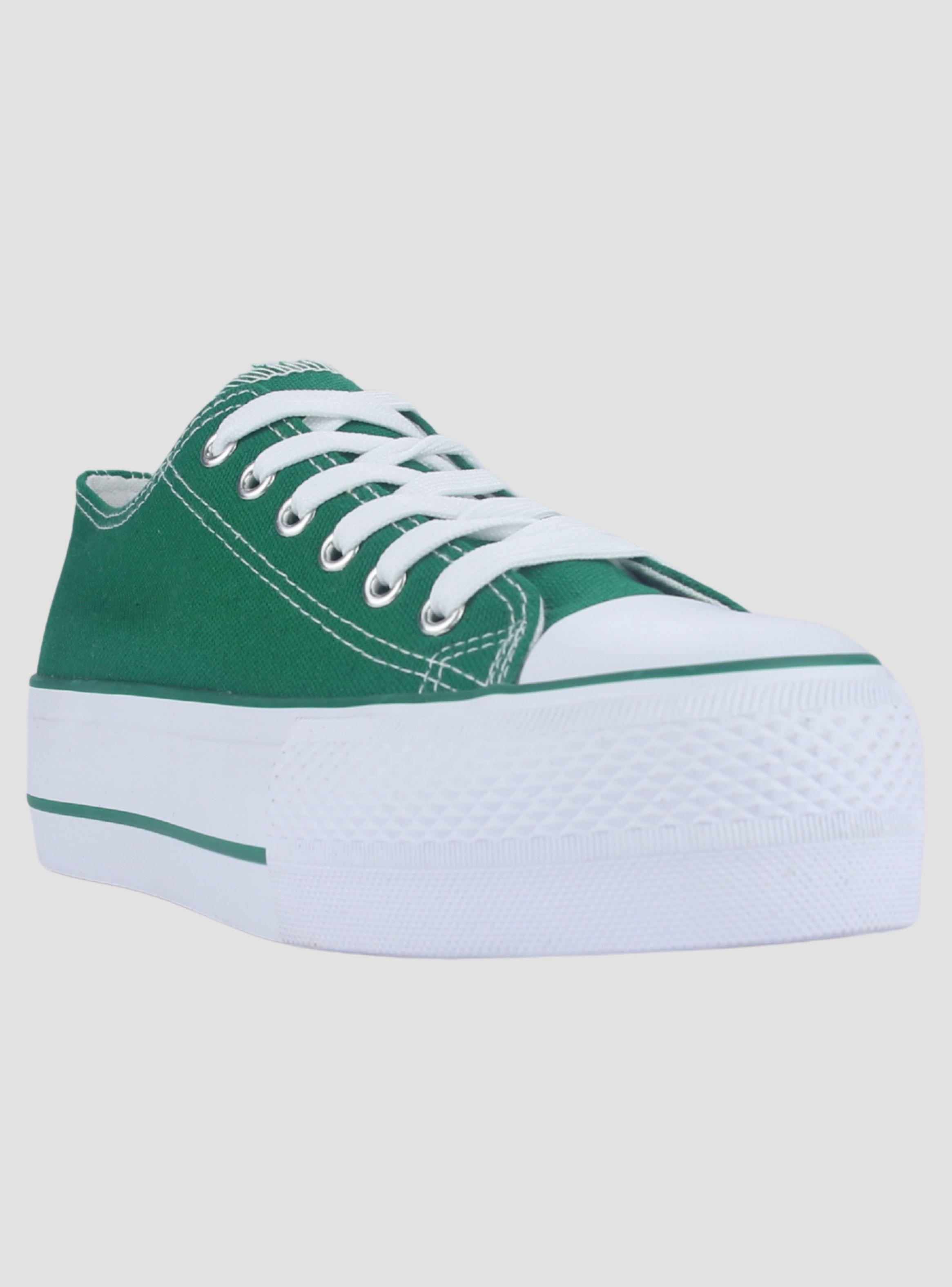 Zapatilla Chalada Mujer Cruni-1 Verde Urbano-2