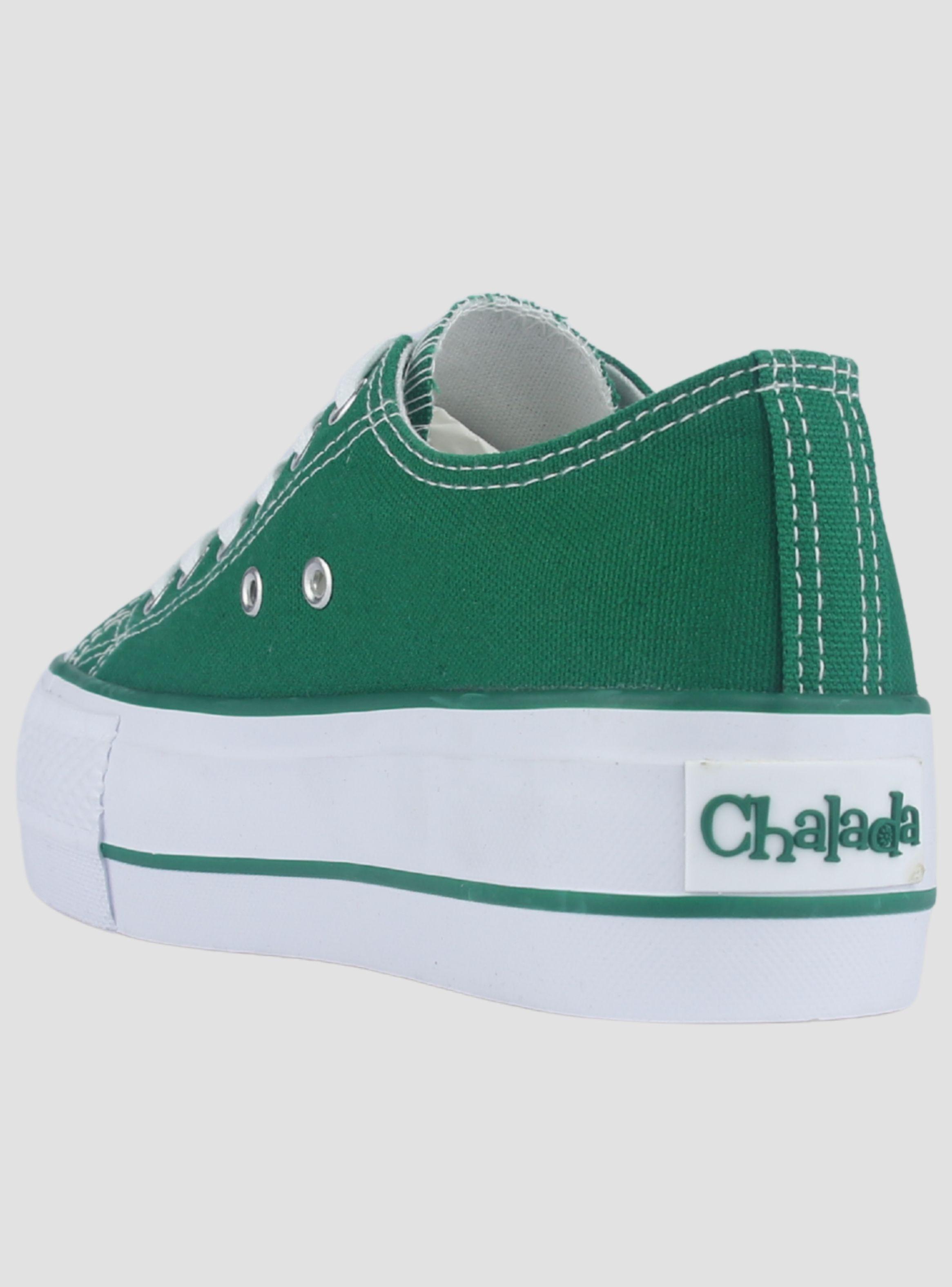Zapatilla Chalada Mujer Cruni-1 Verde Urbano-3