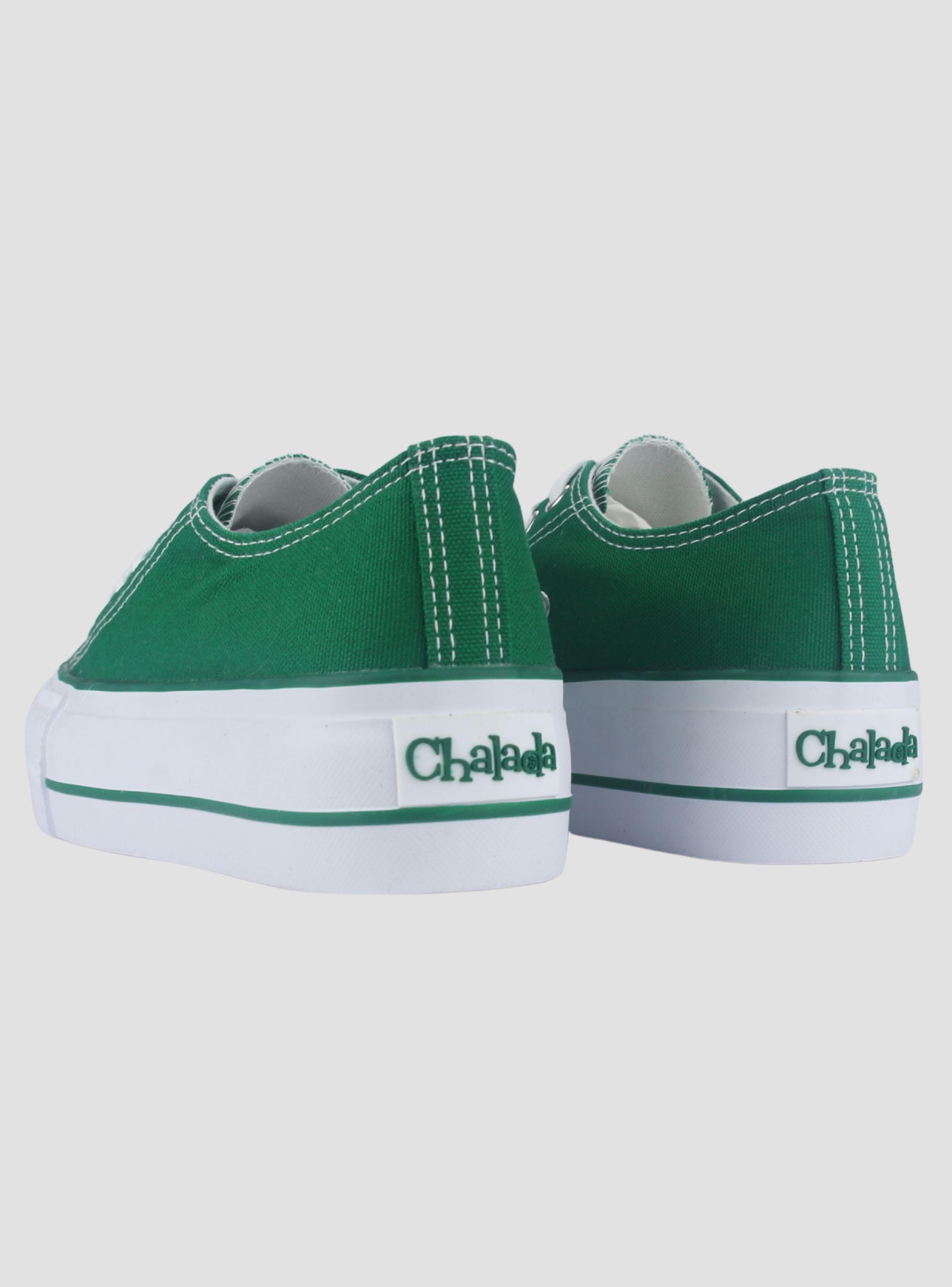 Zapatilla Chalada Mujer Cruni-1 Verde Urbano-5
