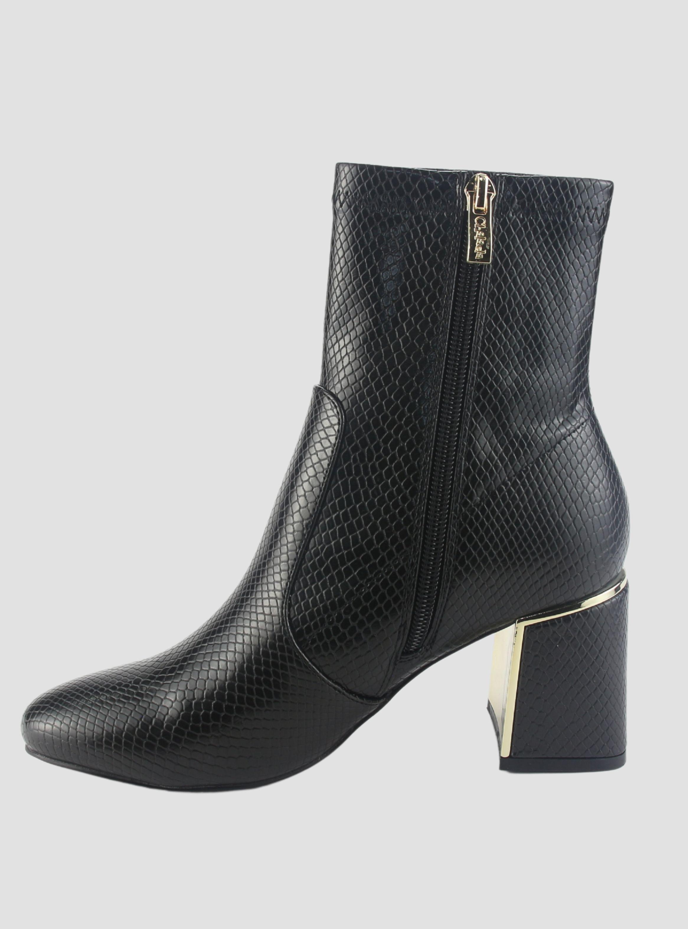 Botin Chalada Mujer Rupia-21 Negro Casual-1