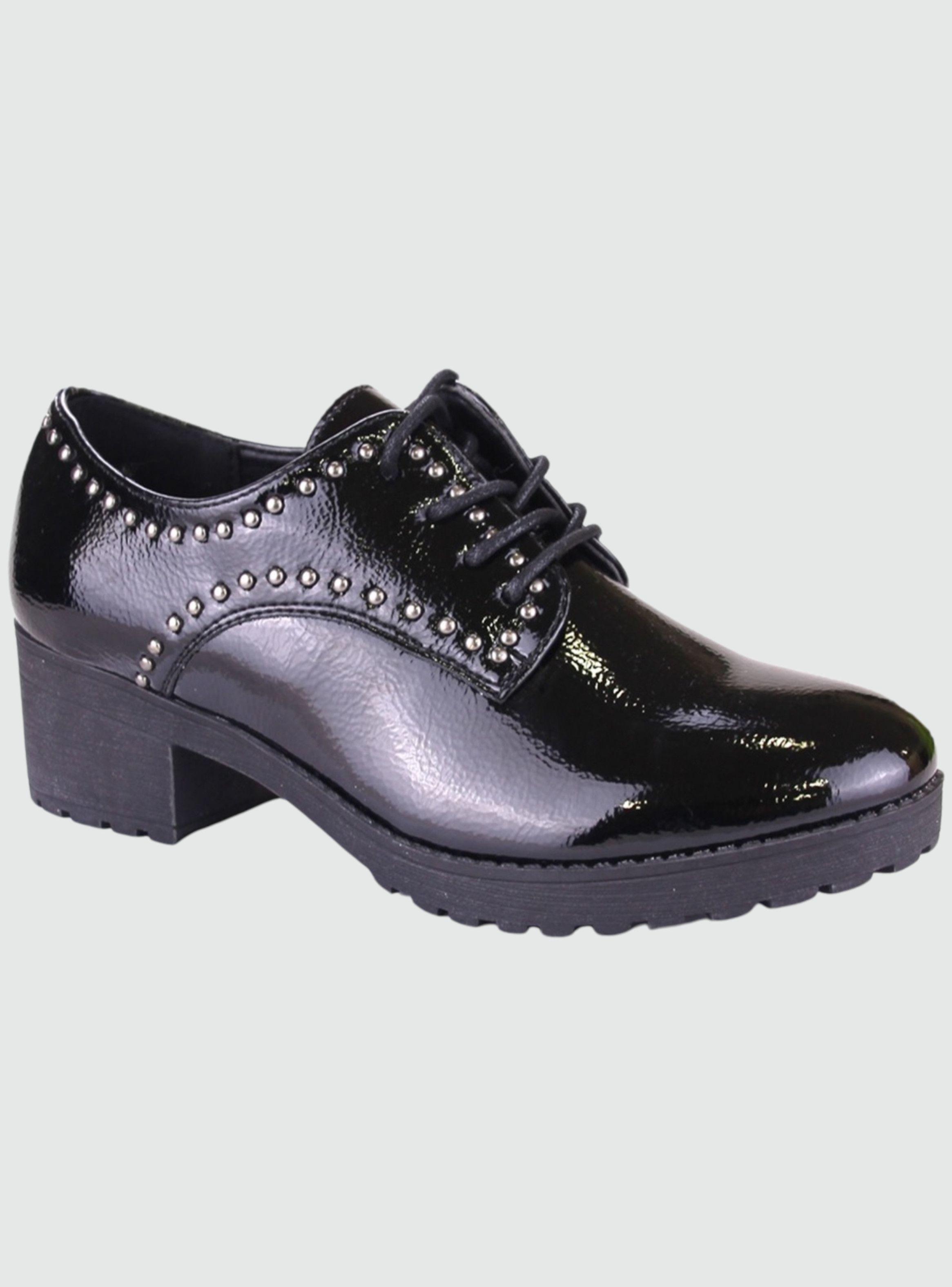 Zapato Chalada Mujer Yuta-12 Negro Casual-0