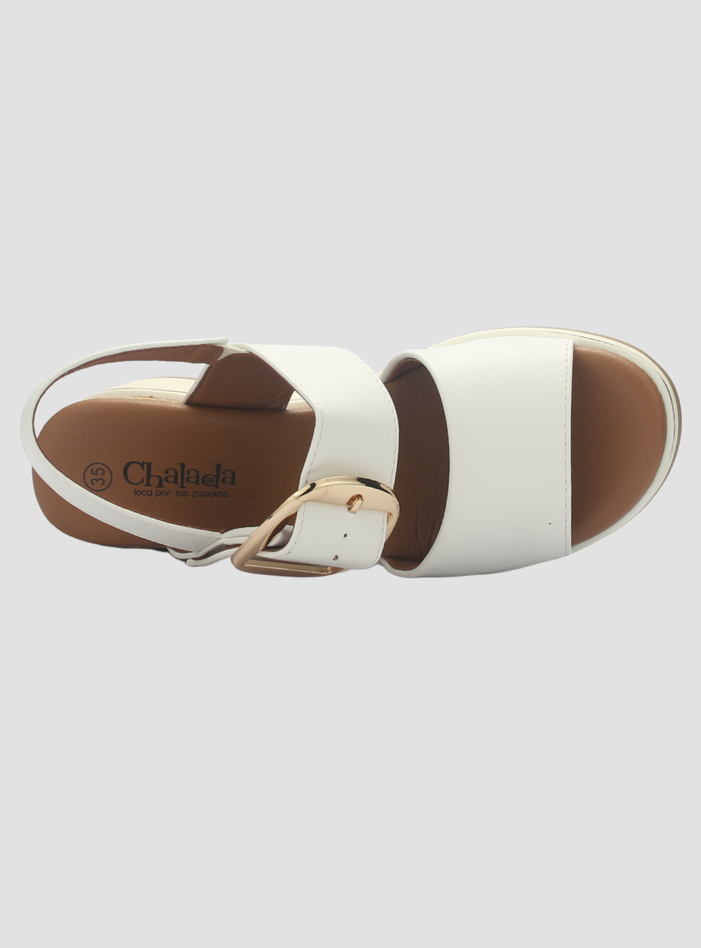 Sandalia Mujer Chalada Monaco-1 Blanco Casual-4