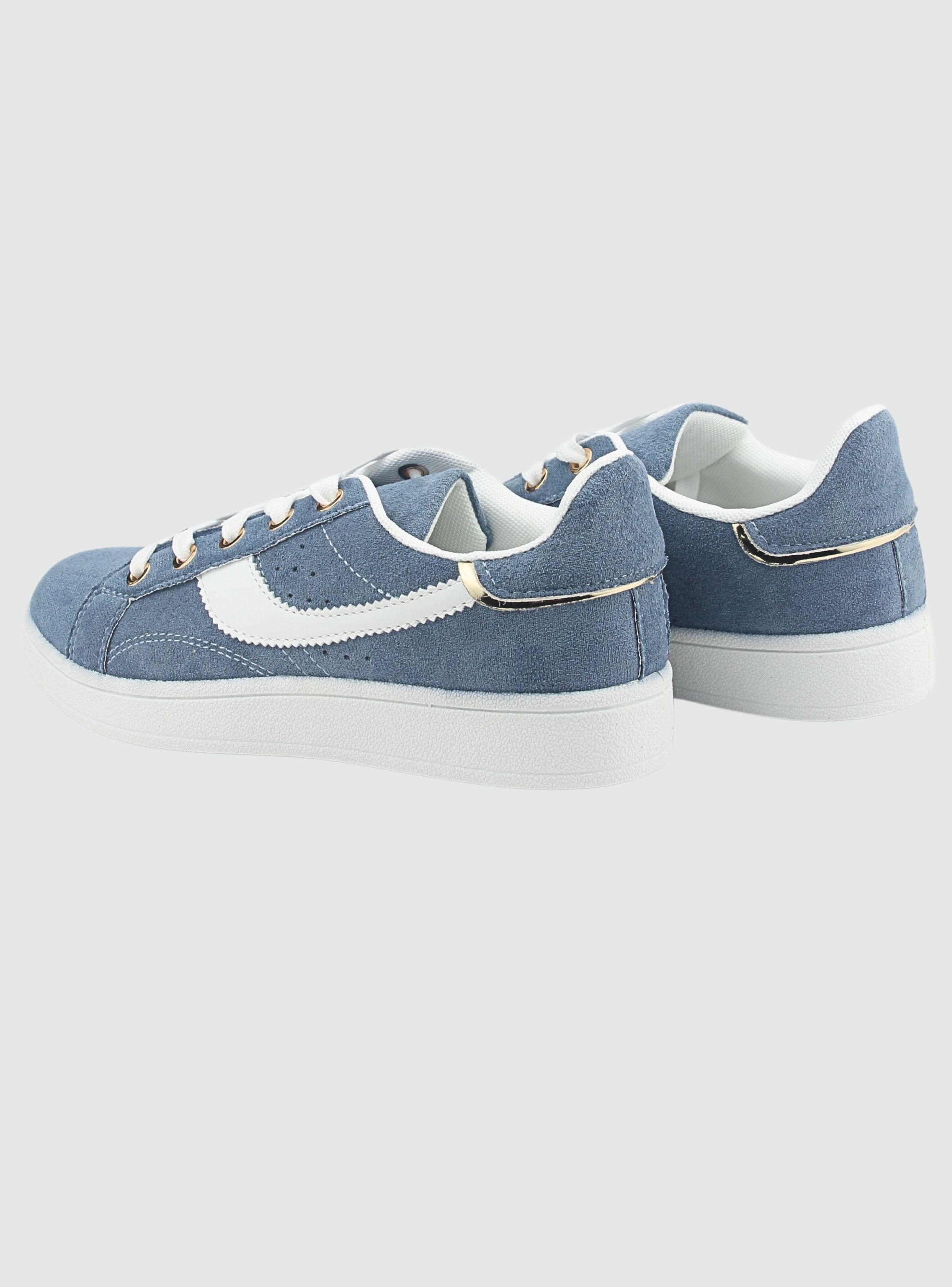 Zapatilla Chalada Mujer Pita-1 Azul Urbano-5