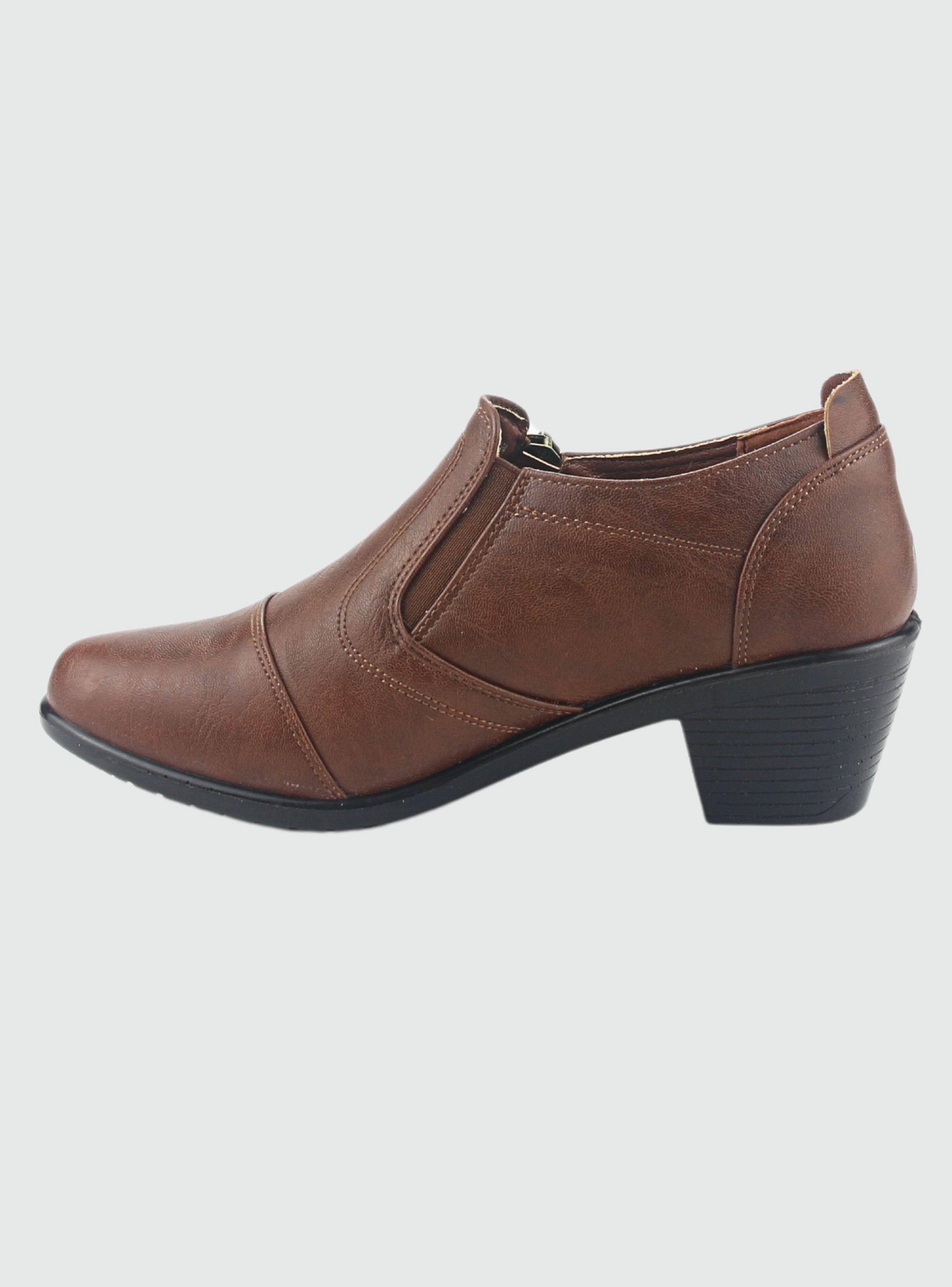 Zapato Chalada Mujer Litang-5 Camel Casual-1