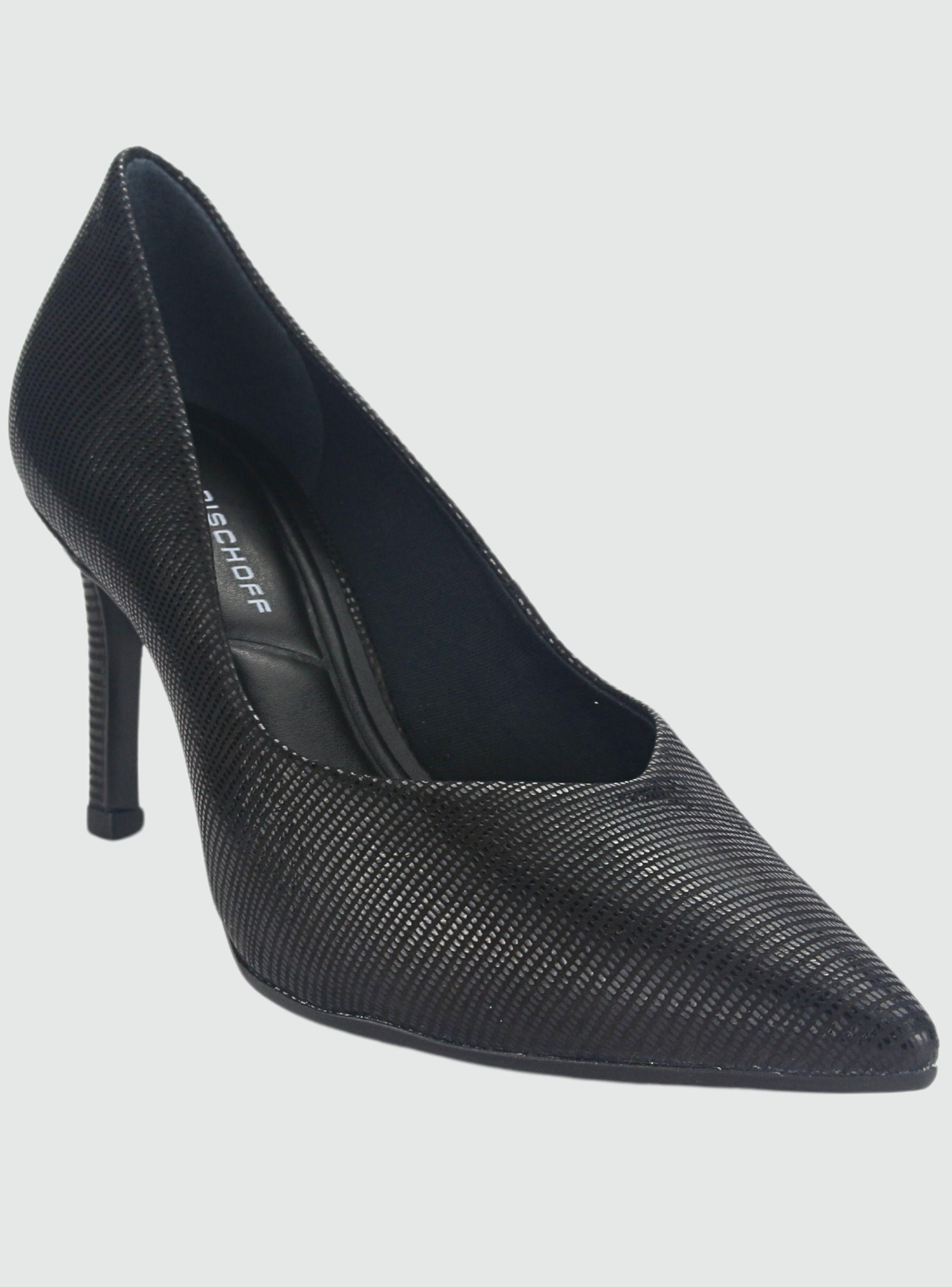 Zapato Jorge Bischoff Mujer J18134007 Negro Casual-2